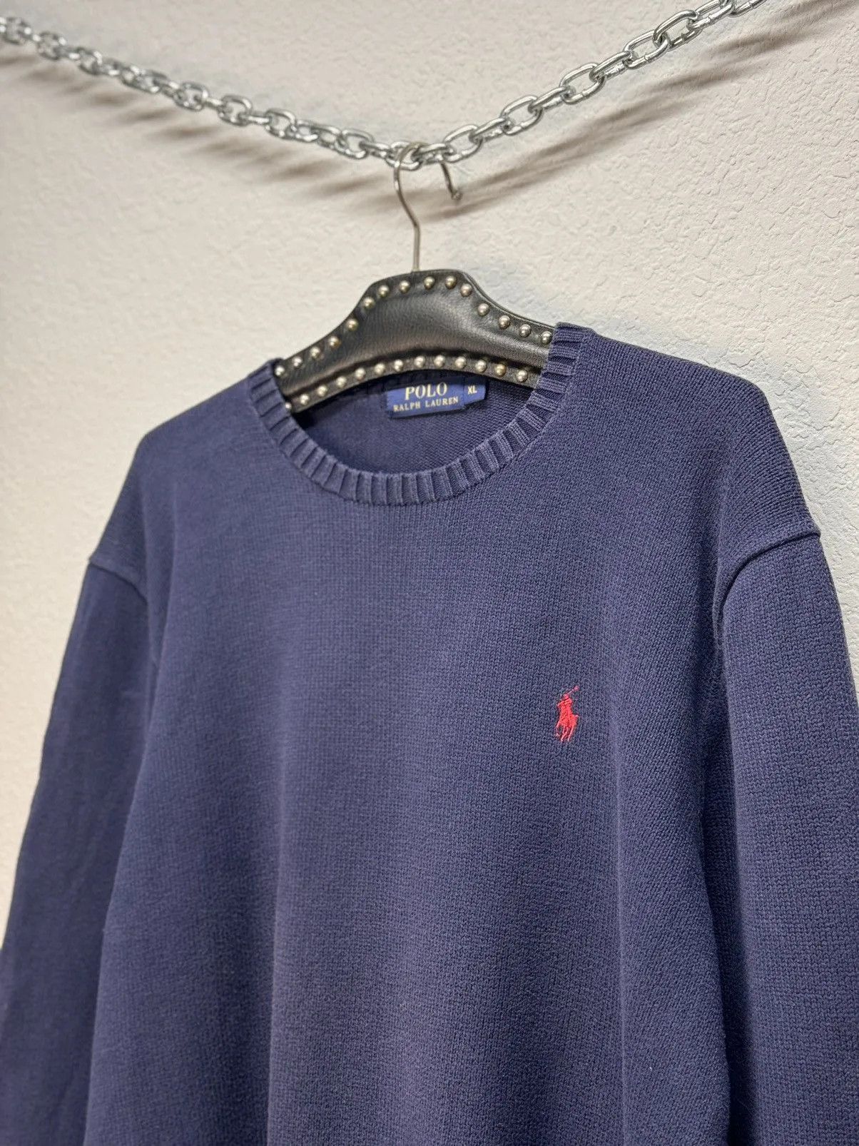 Polo Ralph Lauren × Ralph Lauren Polo Ralph Lauren Knitted Usa Sweater Y2K Japanese Style Size US XL / EU 56 / 4 - 5 Thumbnail