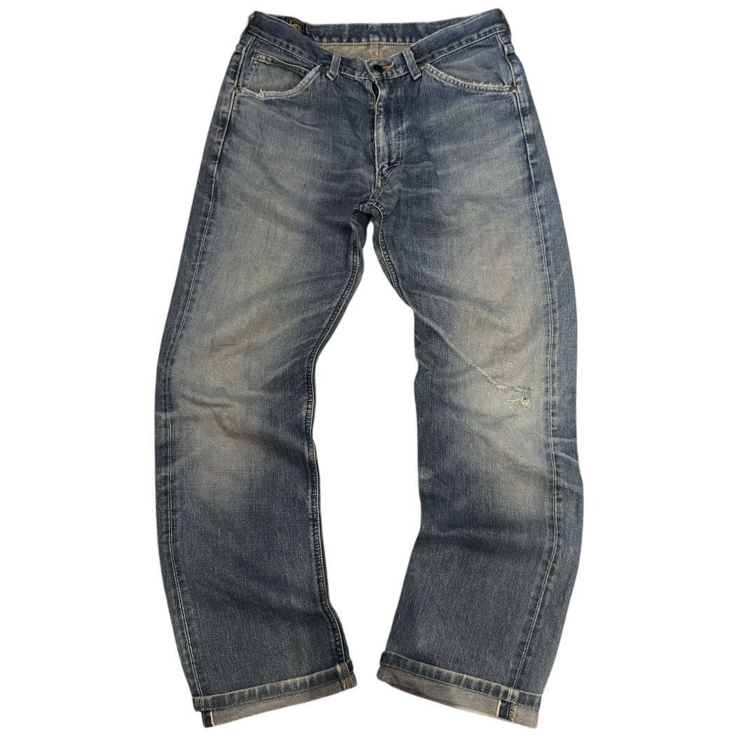 Seditionaries Vintage 90s Japanese Selvedge Lee Union Made Rusty Denim Size US 32 / EU 48 - 1 Thumbnail