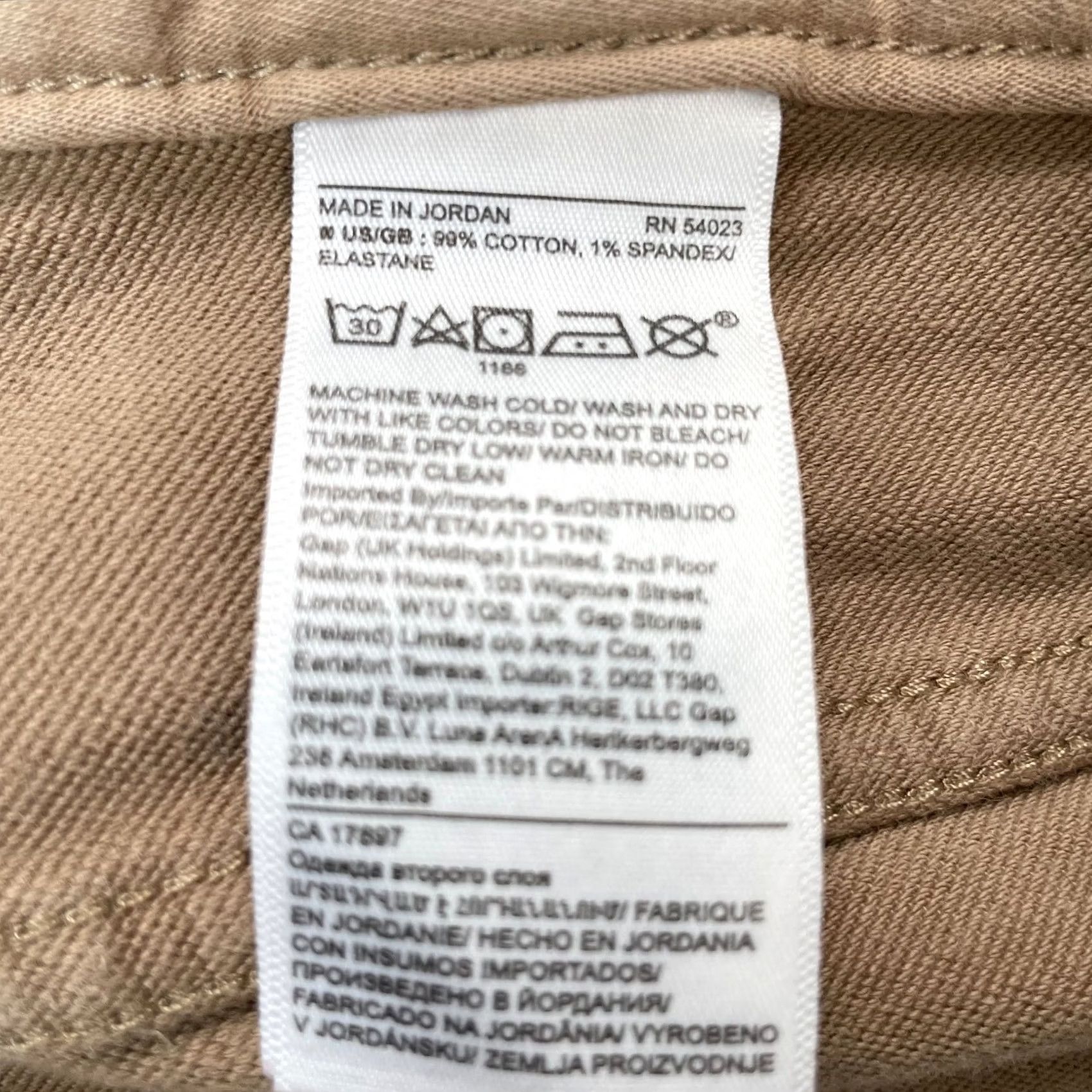 Banana Republic Banana Republic Pants Men 38x32 Brown Cotton Traveler Stretch Straight Leg Chino Jeans Casual Regular Mens Cotton Jeans Size US 38 / EU 54 - 4 Thumbnail