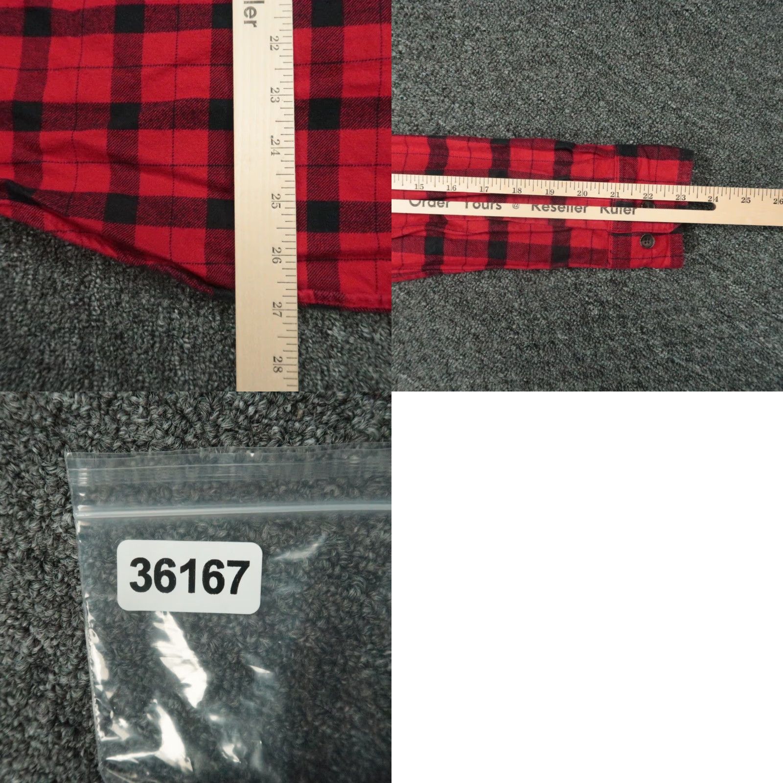 Filson Filson Shirt Men XS Red Black Buffalo Plaid Alaskan Guide Long Sleeve Button-Up Shirt Size US XS / EU 42 / 0 - 8 Thumbnail
