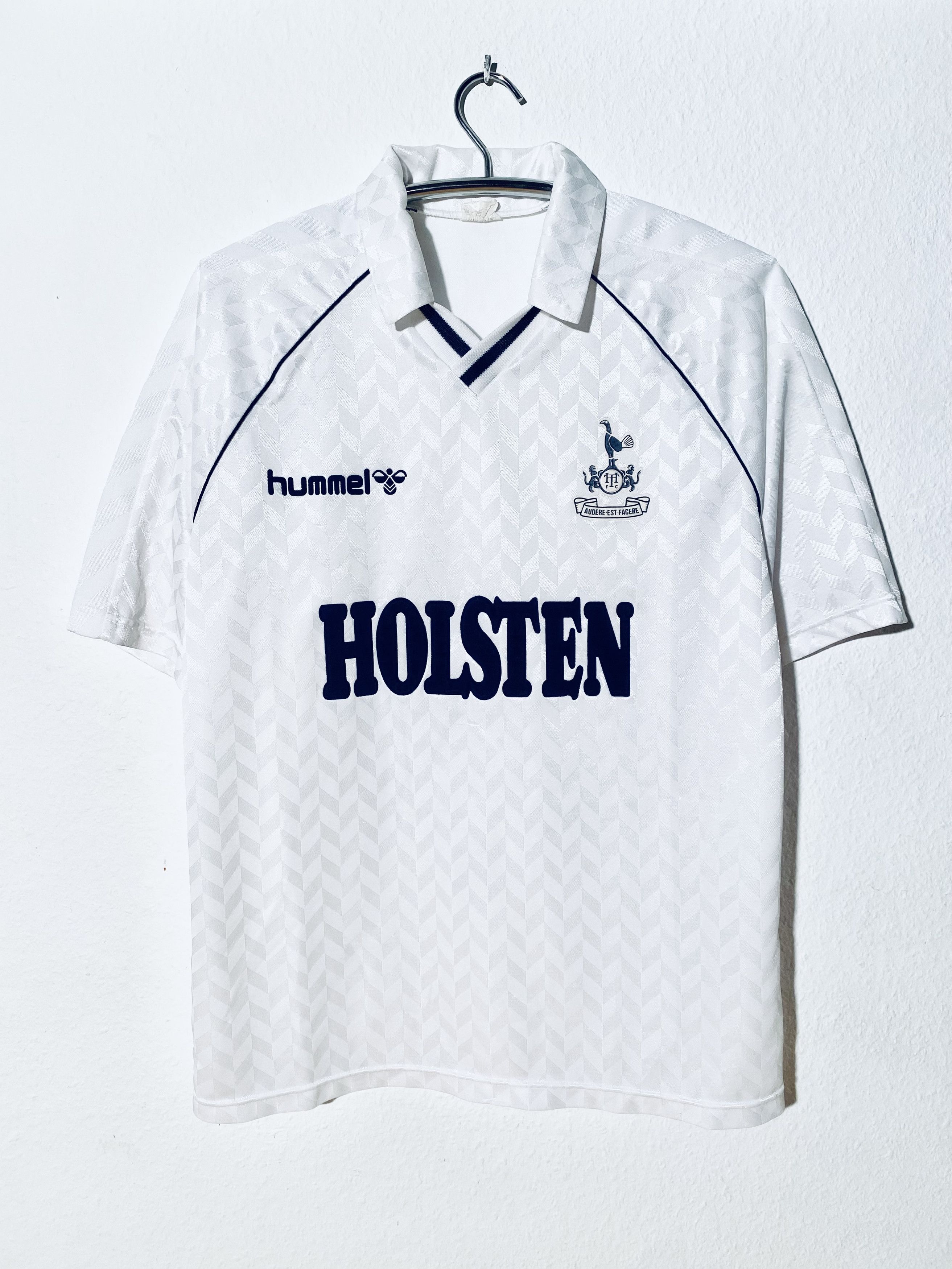 Hummel Tottenham Hotspur Home Football Shirt 1987 - 1989 Spurs Size US M / EU 48-50 / 2 - 1 Thumbnail