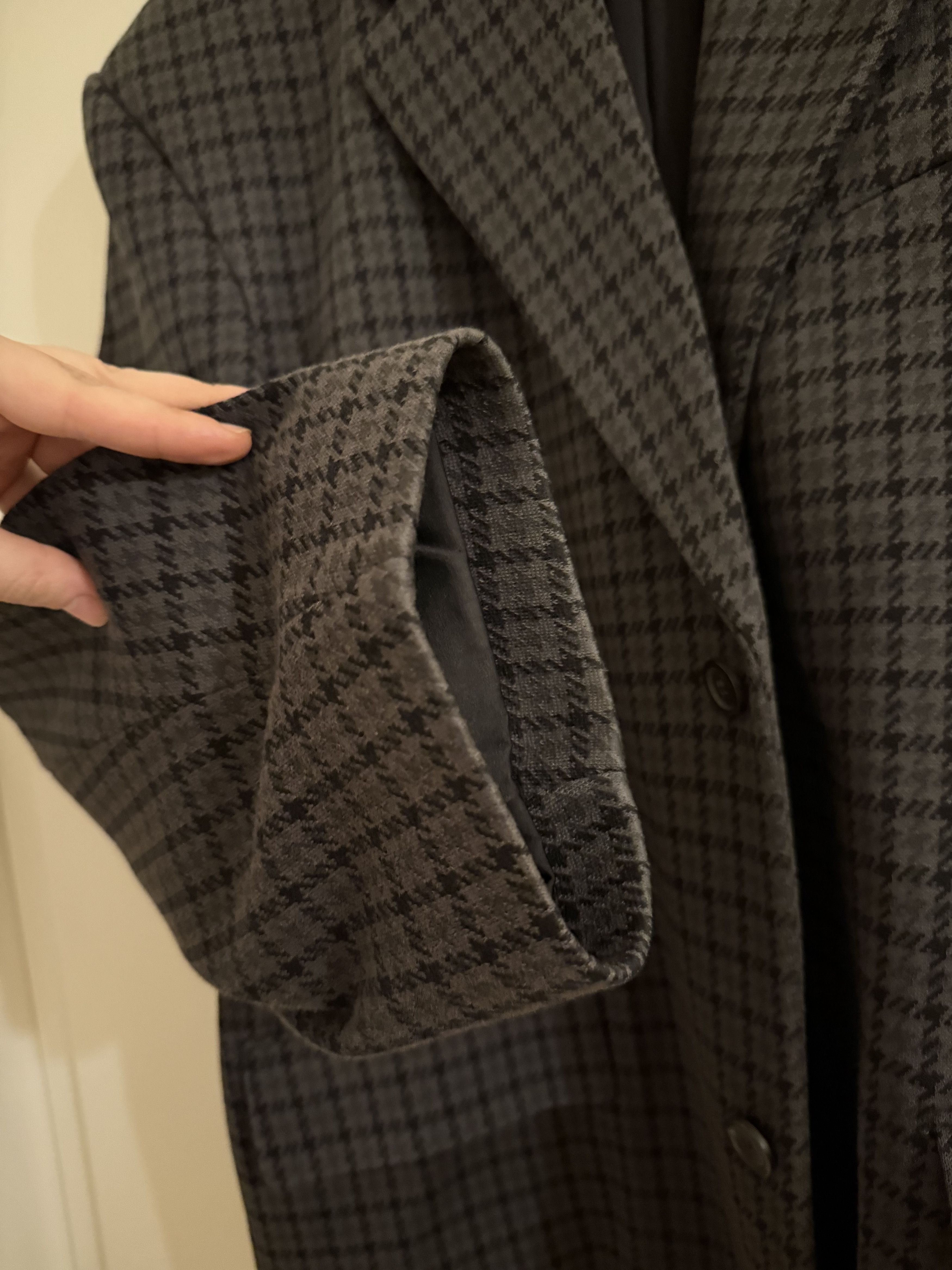 Balenciaga Oversized checked blazer Size 48R - 14 Thumbnail