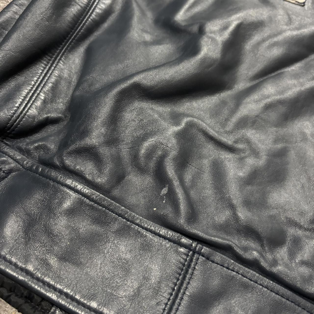 Other western university engineering science leather jacket 1992 Size US M / EU 48-50 / 2 - 7 Thumbnail