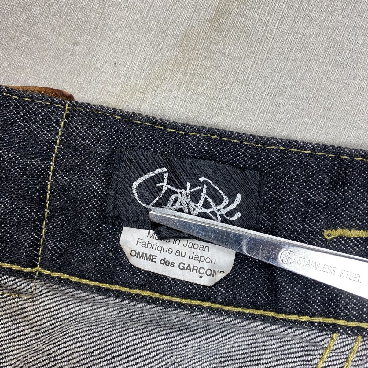 Comme des Garcons × Ganryu × Japanese Brand Ganryu Comme des Garcons Drop Crotch Blue Indigo Denim Pants Size US 30 / EU 46 - 12 Thumbnail