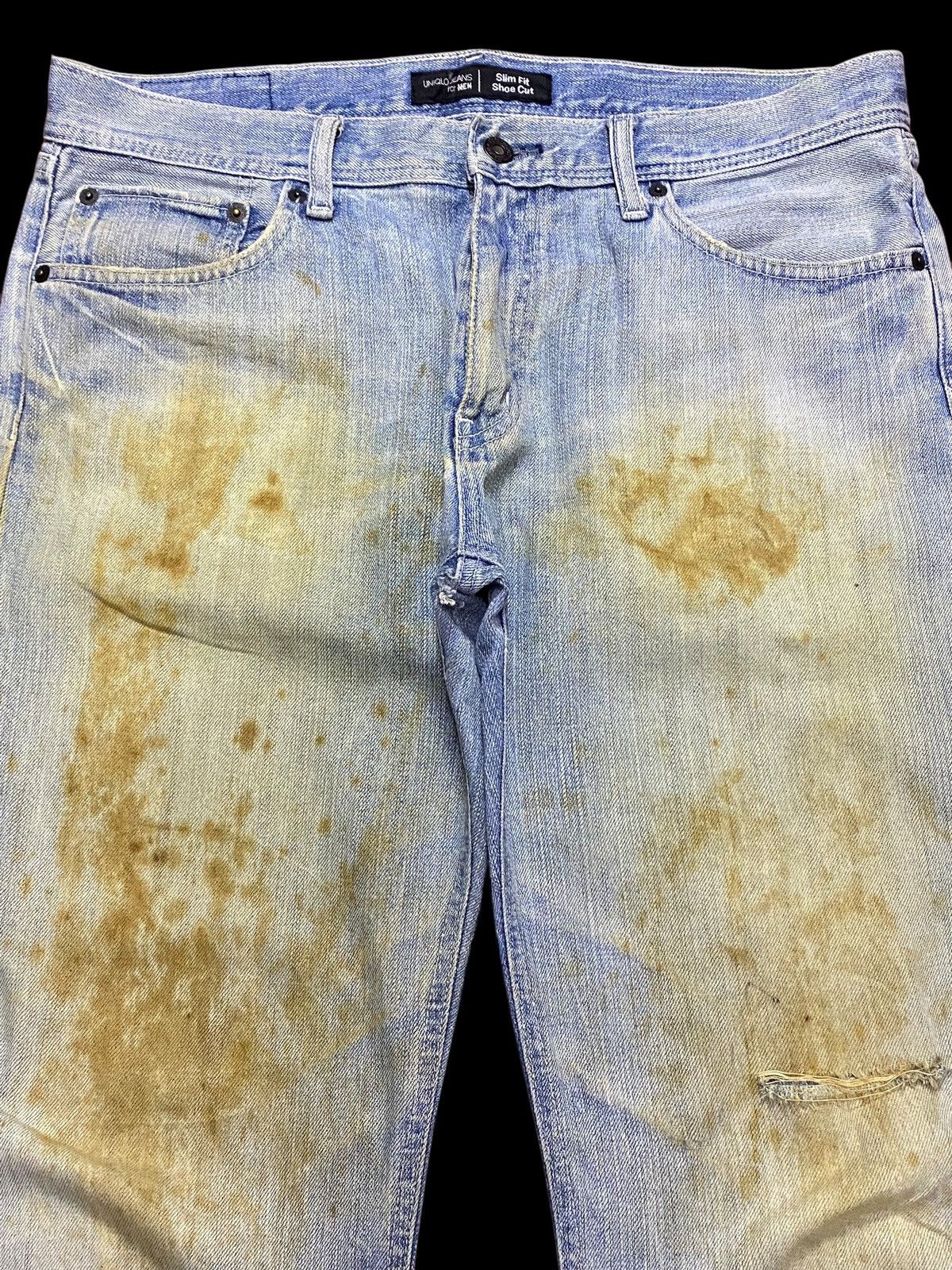 Japanese Brand Vintage Japanese Brand Rusty Trash Jeans Size US 35 - 3 Thumbnail