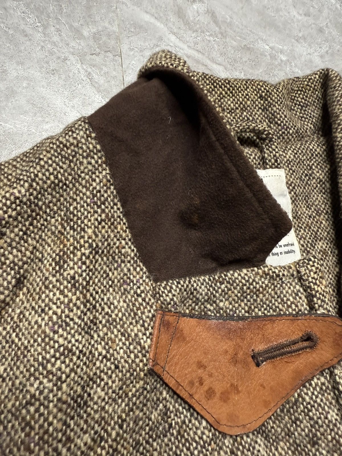 Visvim Archive Visvim Tweed Fabric Wool Blazer Size US L / EU 52-54 / 3 - 8 Thumbnail
