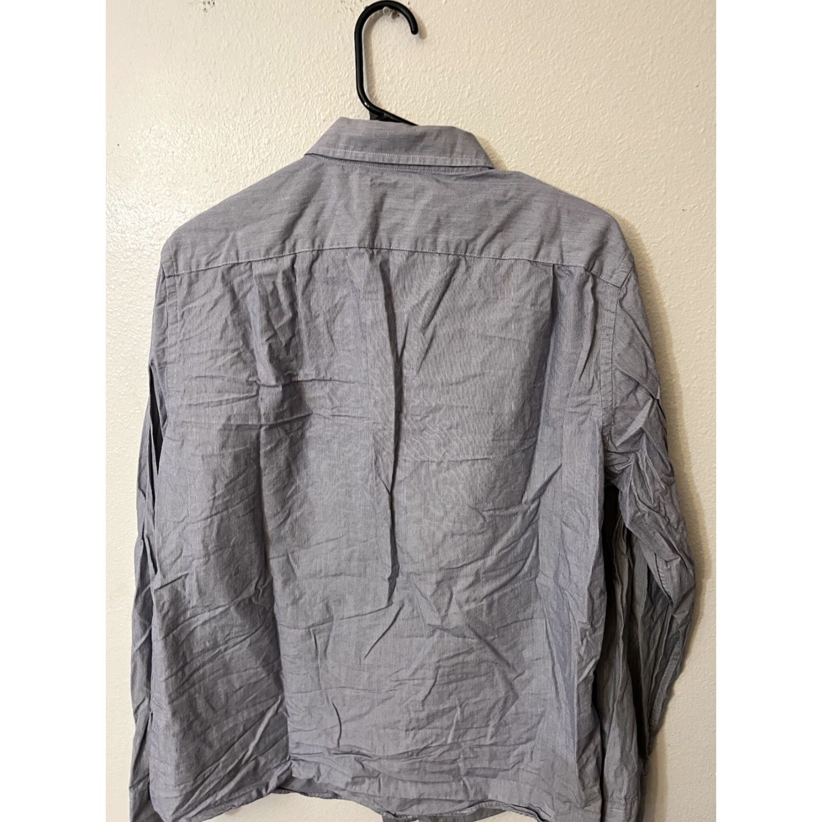 J.Crew J. Crew Men's Shirt Tailored Fit Button Down Blue & White Striped Size Large Size US L / EU 52-54 / 3 - 3 Thumbnail