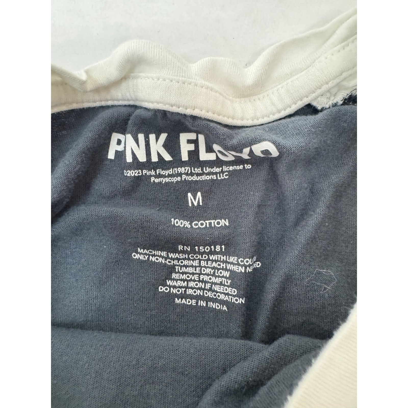 Pink Floyd Pink Floyd Graphic Tee Cropped T-Shirt 100% Cotton Medium Size M / US 6-8 / IT 42-44 - 5 Thumbnail
