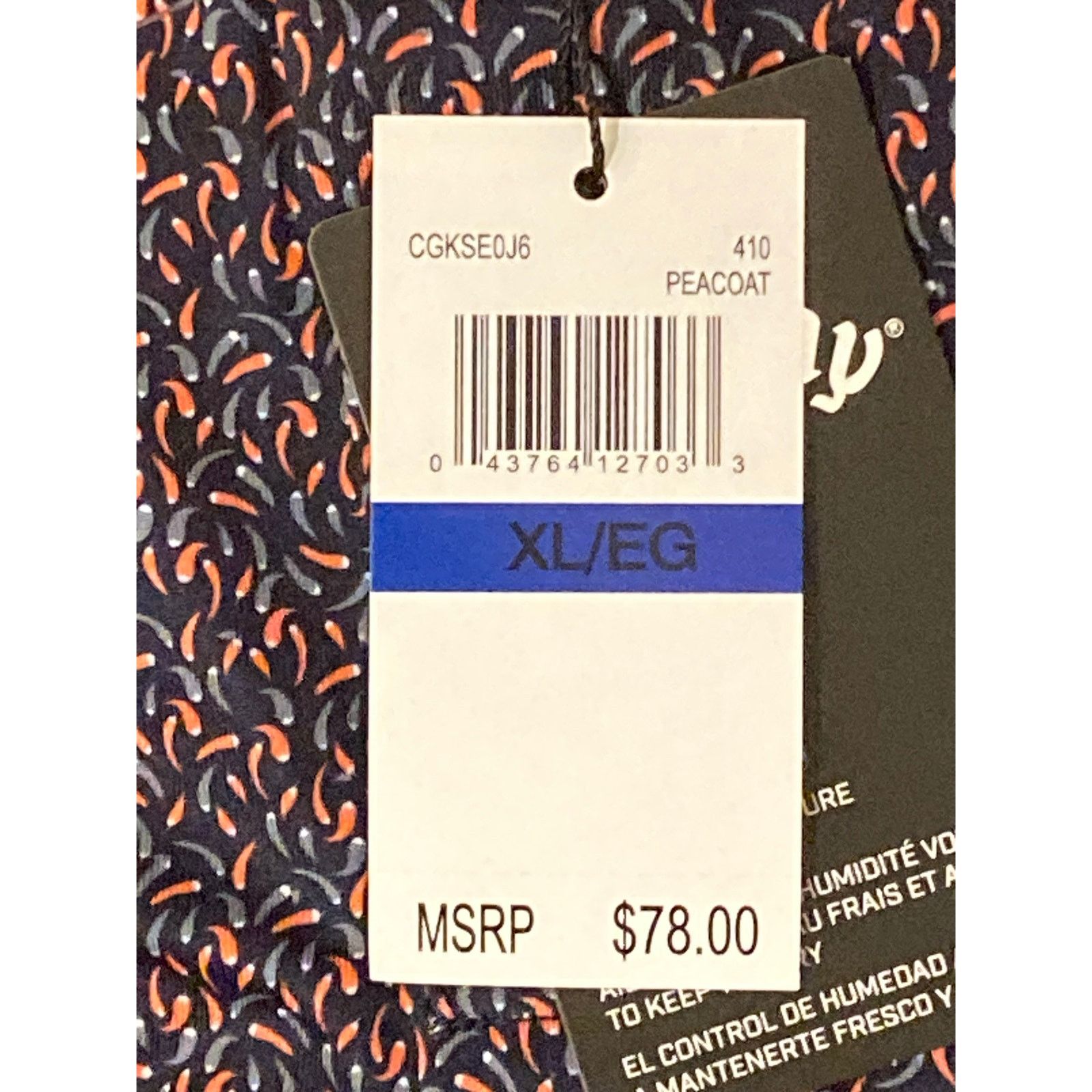 Callaway Callaway XL Golf Polo Shirt Mens Blue Chili Pepper Print NWT Size US XL / EU 56 / 4 - 5 Thumbnail