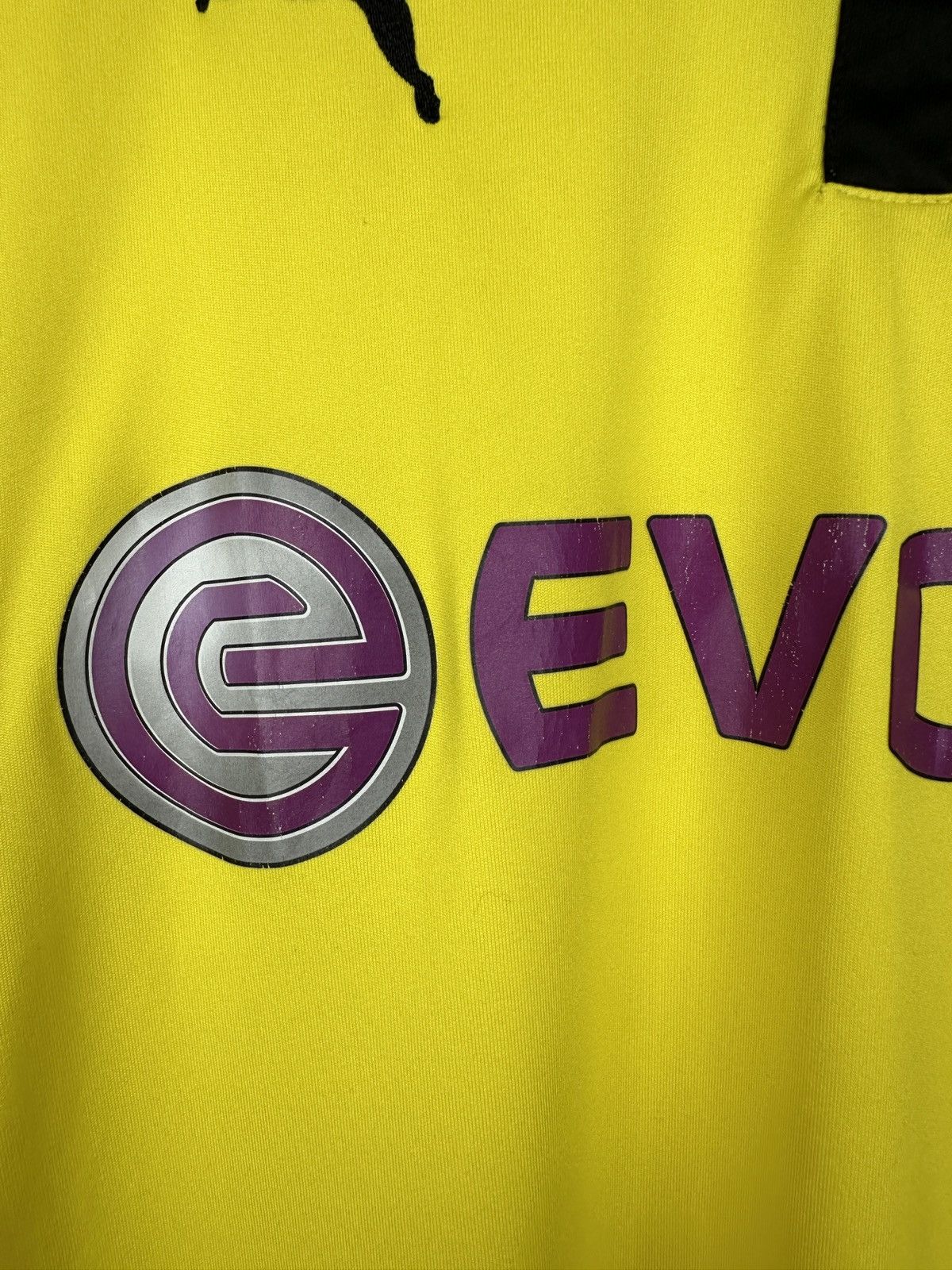 Puma Borussia Dortmund 2012 Home Soccer Jersey Football Shirt Size US L / EU 52-54 / 3 - 7 Thumbnail