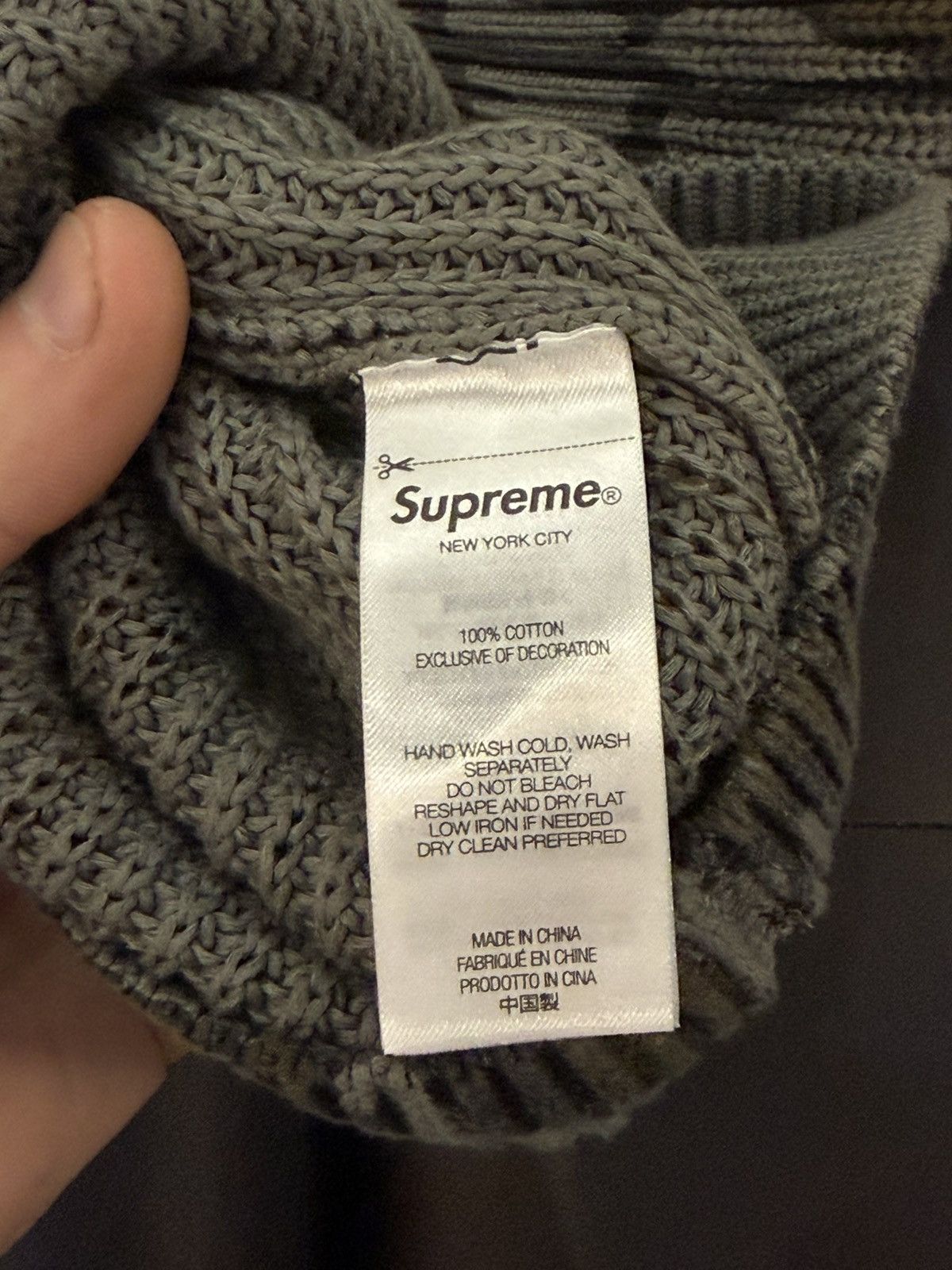 Supreme Size XL - Supreme Old English Printed Sweatshirt Mossy Oak Size US XL / EU 56 / 4 - 9 Thumbnail