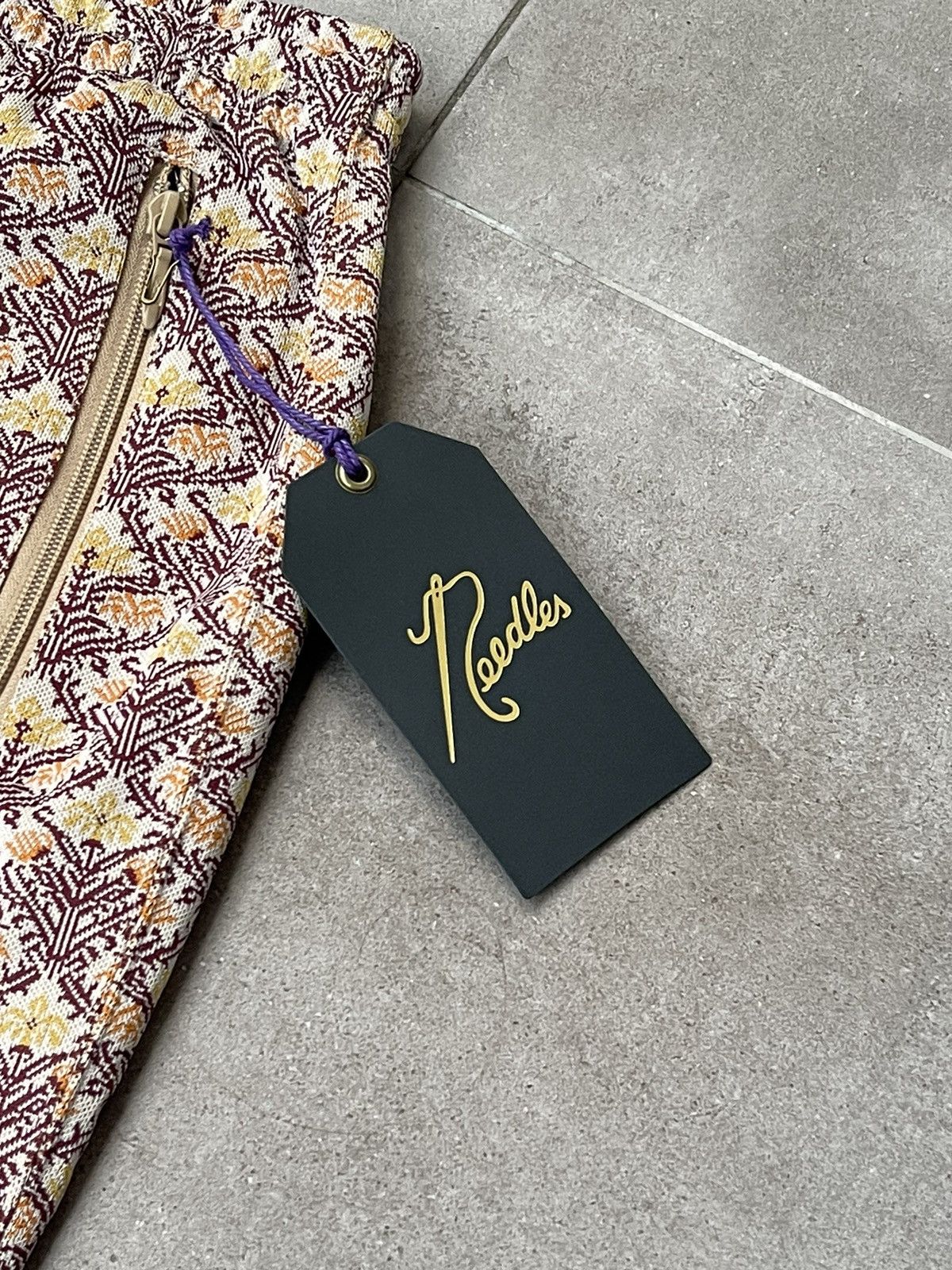 Needles !DS! DS23 Needles Butterfly Logo "Arabesque" Track Pants Size US 32 / EU 48 - 24 Thumbnail