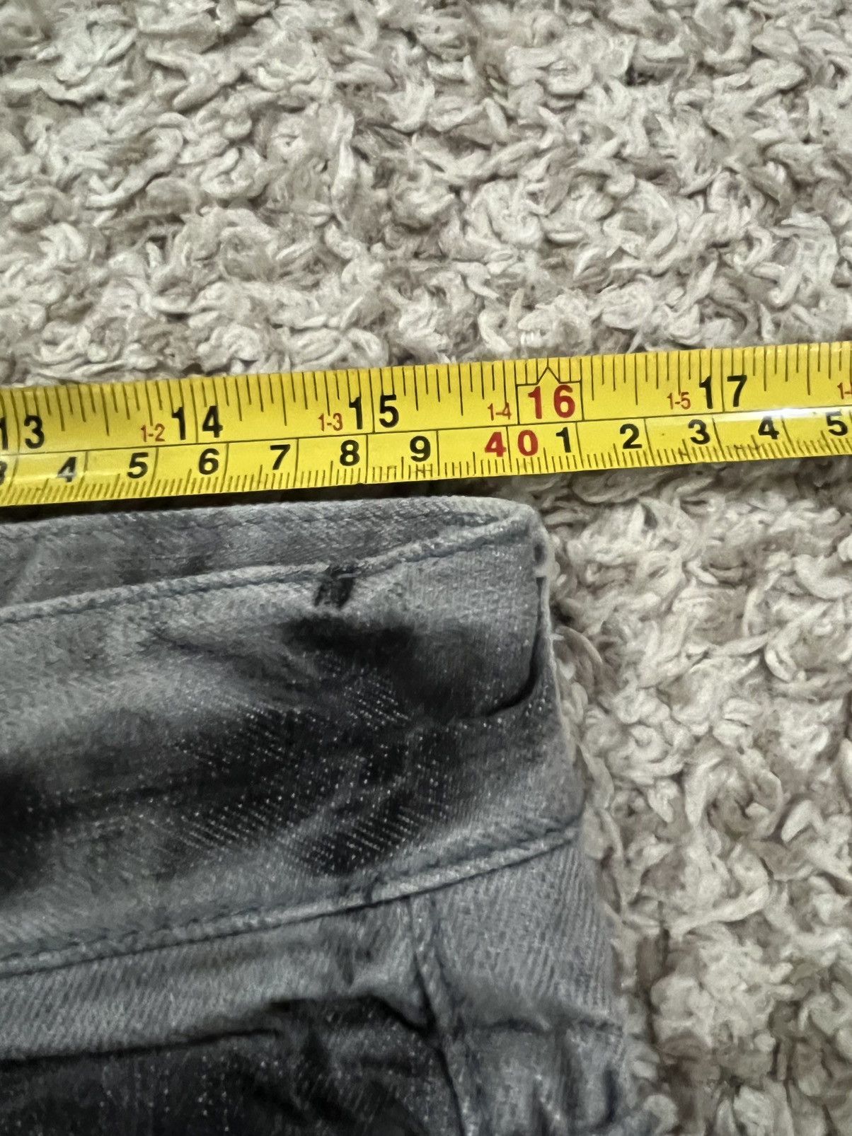 semanticdesign DYE BLEACH SEMANTIC CLAWMARKS JEANS Size US 31 - 9 Thumbnail