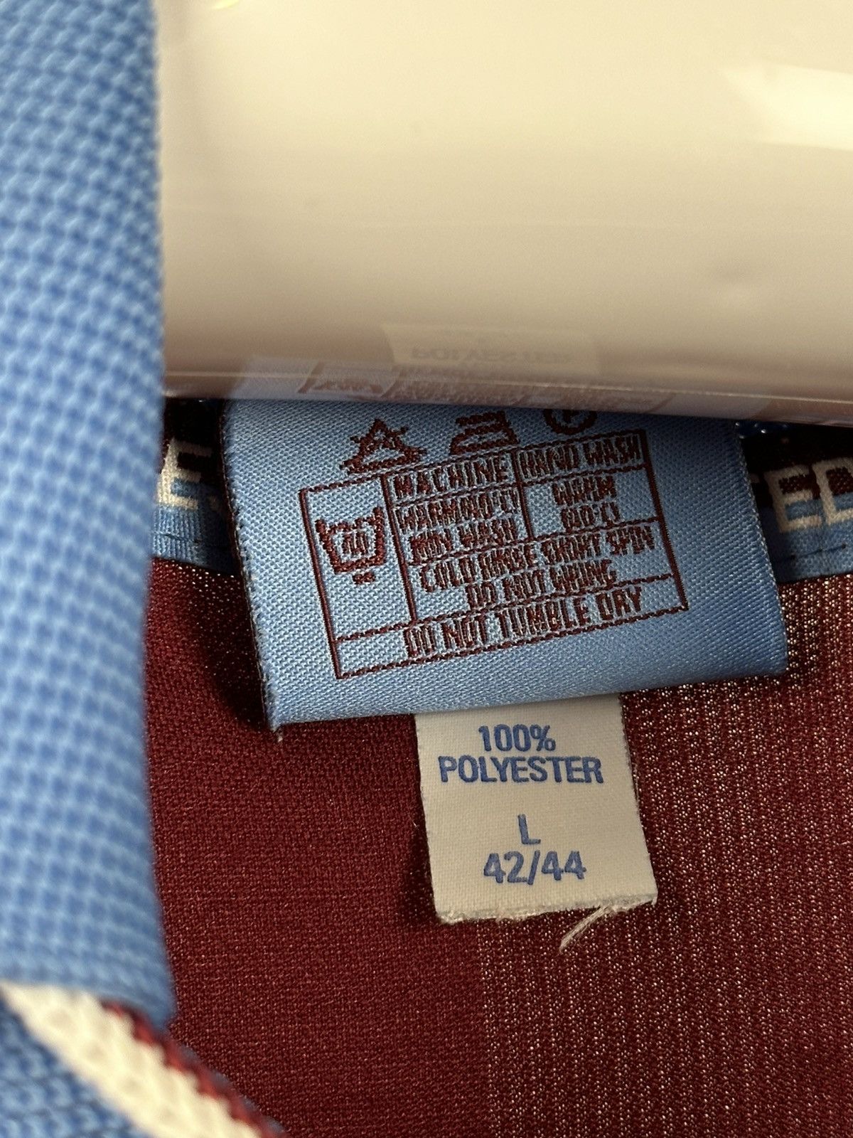 PONY × Vintage WEST HAM UNITED 1997 / 1998 HOME FOOTBAL SOCCER JERSEY PONY Size US L / EU 52-54 / 3 - 8 Thumbnail