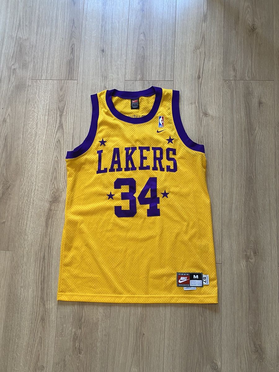 NBA × Nike × Vintage Nike x Lakers x O’Neal vintage 1990 Size US M / EU 48-50 / 2 - 2 Thumbnail