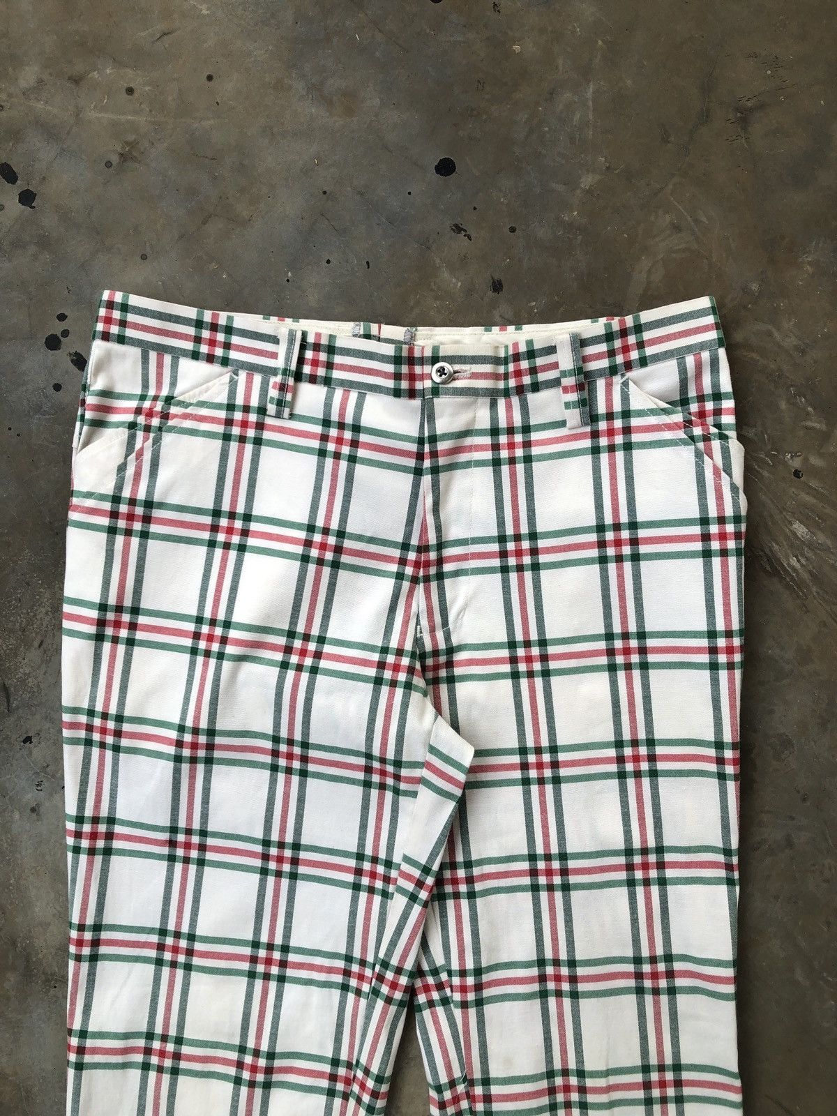 Japanese Brand Casual Vintage Golf Yonex Plaid Pants Tartan Trousers Size US 32 / EU 48 - 2 Thumbnail