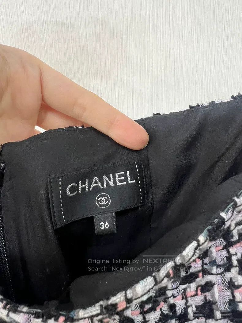 Chanel Chanel 23P tweed two-pocket skirt Size 24" / US 00 / IT 34 - 4 Thumbnail