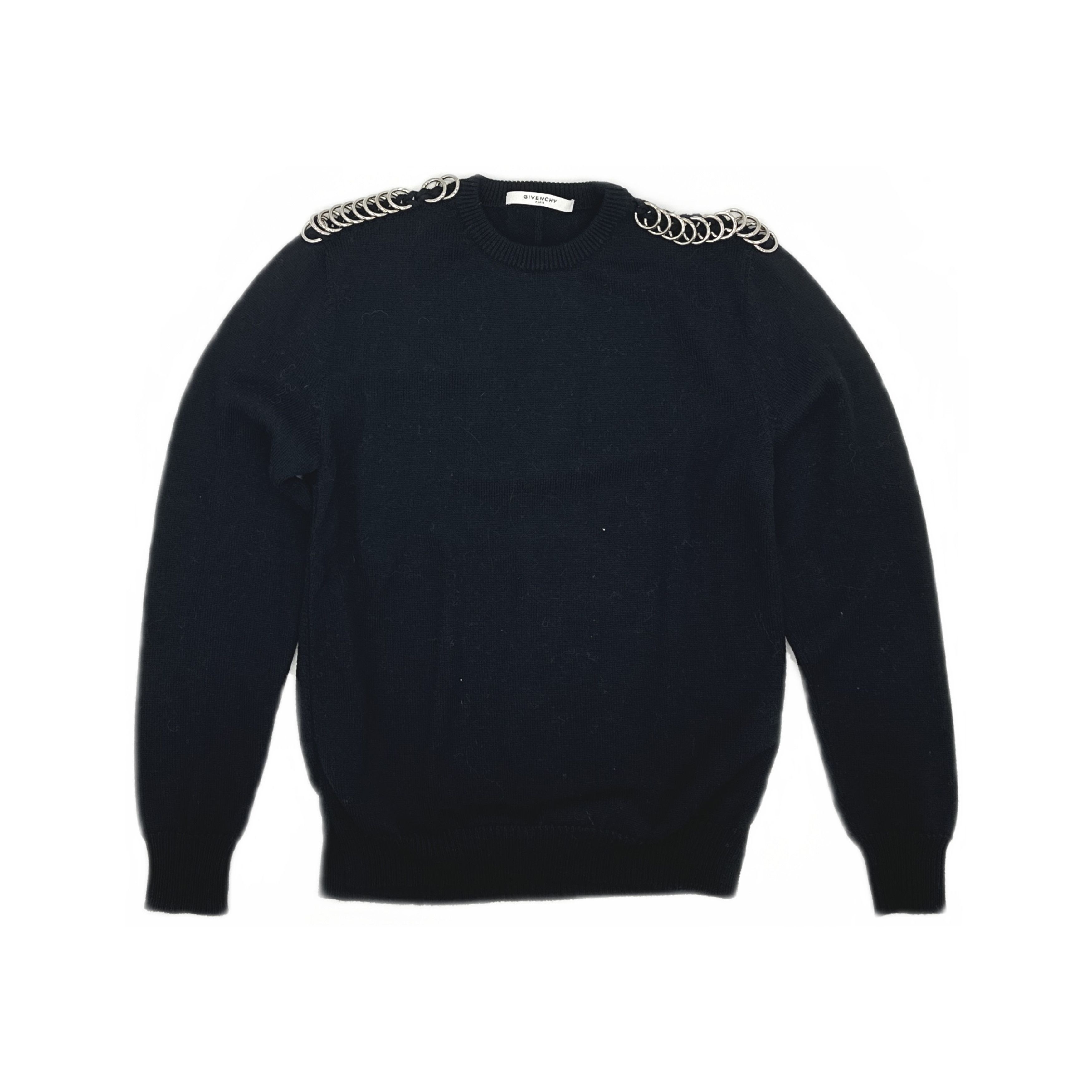 Givenchy Givenchy Ring Detail Sweater Size M Size US M / EU 48-50 / 2 - 1 Thumbnail