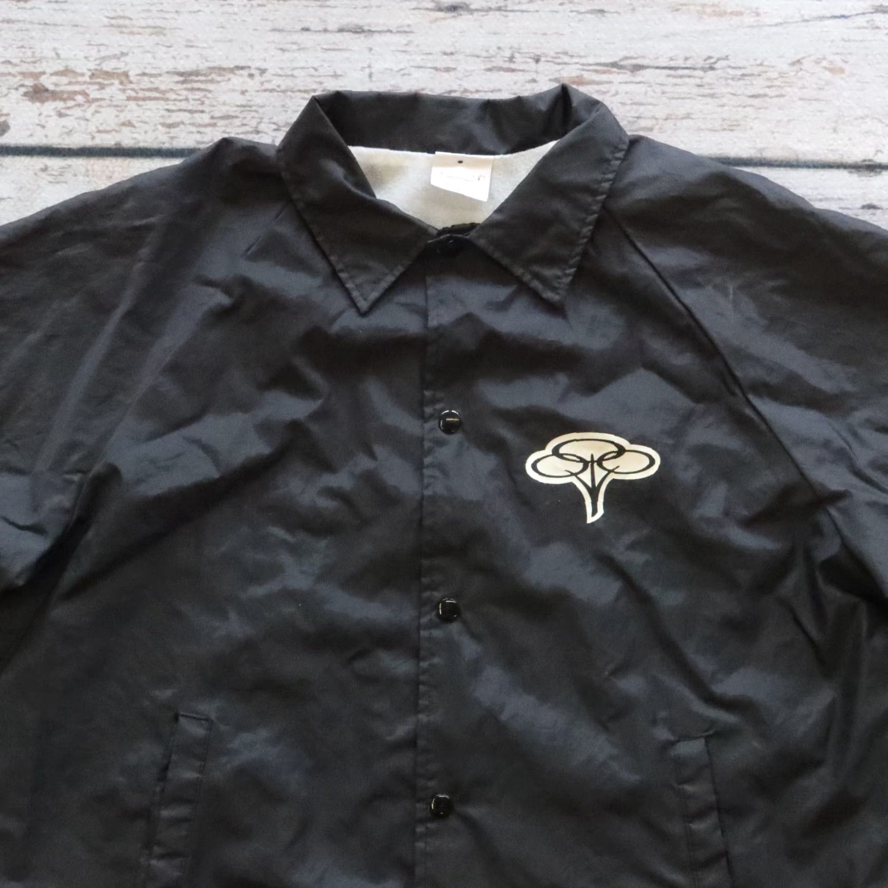 Vintage VINTAGE Limp Bizkit Windbreaker Coaches Jacket Made in USA L Black Men's Jacket Windbreaker 90s Size US L / EU 52-54 / 3 - 3 Thumbnail