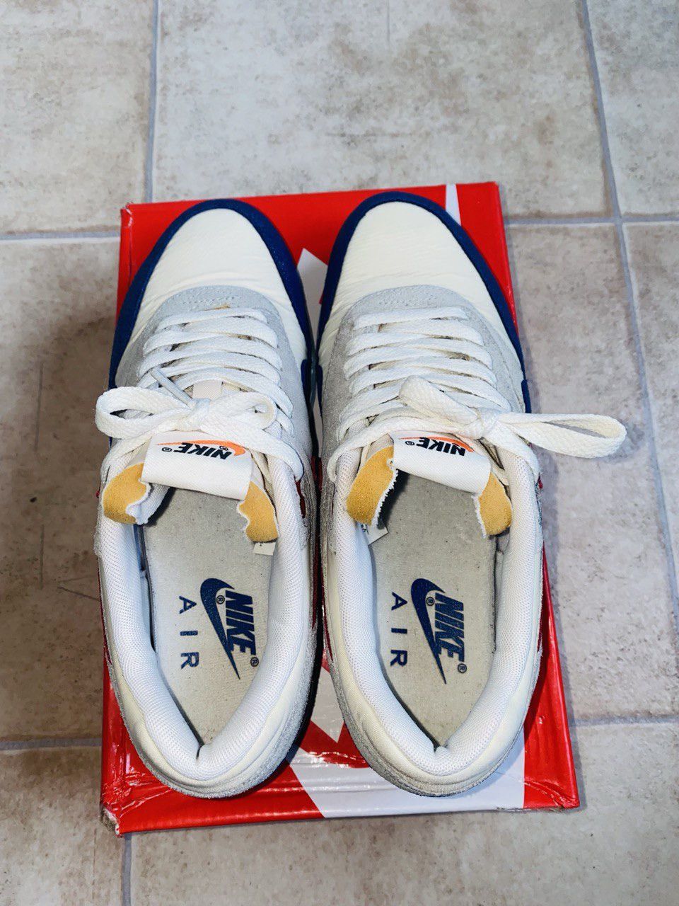 Nike × Patta × USA Olympics NikeLab Air Max 1 Vintage Atmos Parra Clot Size US 6 / EU 39 - 10 Thumbnail