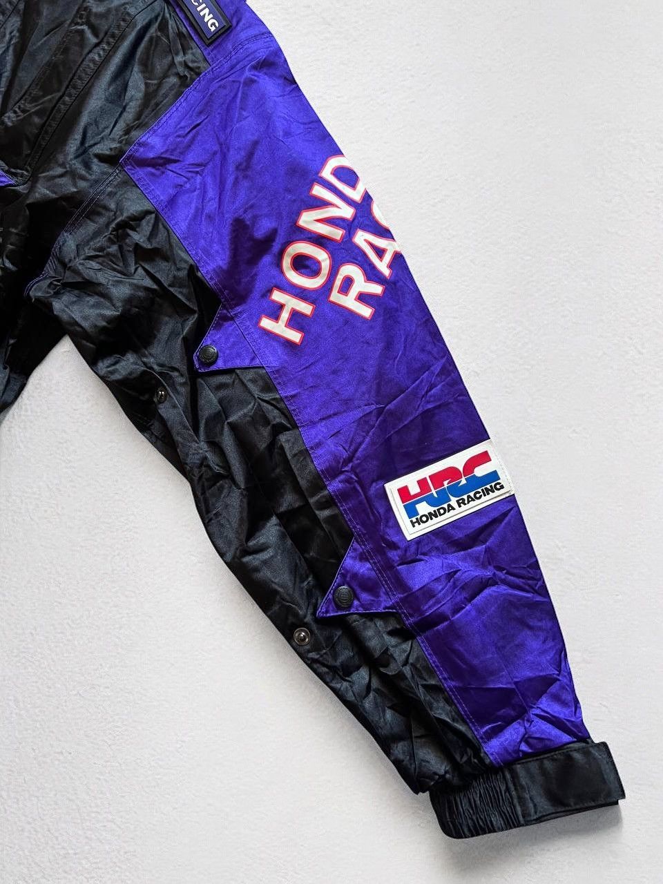 Honda × Japanese Brand VINTAGE HONDA HRC JAPAN MADE RACING JACKET BOMBER MOTO BIKE Size US M / EU 48-50 / 2 - 9 Thumbnail