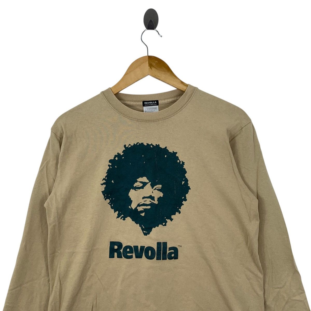 Vintage REVOLLA JIMI HENDRIX War Is Over Long Sleeve Shirt Size US M / EU 48-50 / 2 - 2 Thumbnail