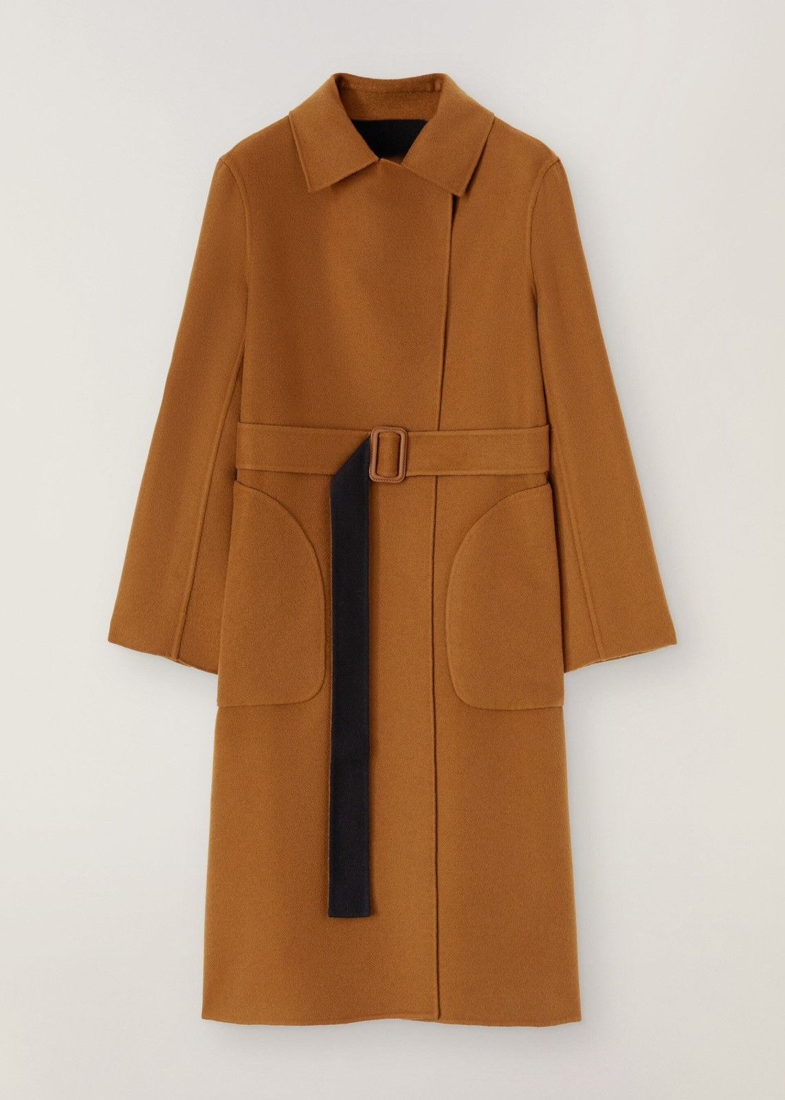 o1loc1c0124 Rev.Wysdor Af Coat in Brown Black