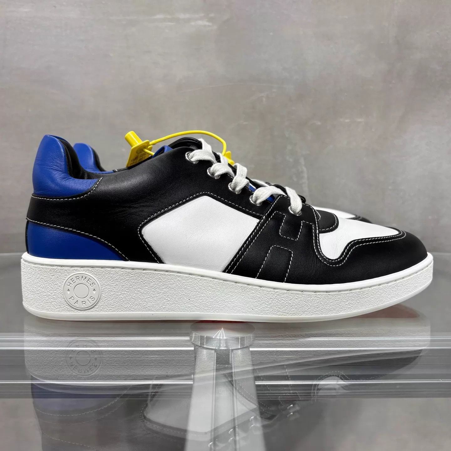 Hermes Hermes Freestyle Blue-Black Platform Sneakers EU 39 Size US 6 / EU 39 - 4 Thumbnail