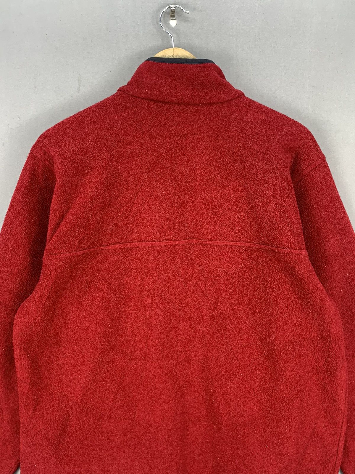Japanese Brand Vintage Casual Land Japan Half Zipper Fleece Jacket Size US L / EU 52-54 / 3 - 6 Thumbnail