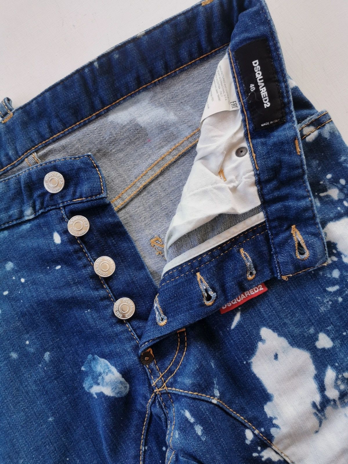 Dsquared2 Dsquared2 Bleach Tidy Biker Jeans Size US 32 / EU 48 - 4 Thumbnail