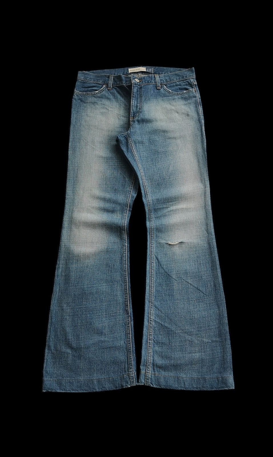 Gap × Yeezy Flare Jeans Vintage Gap Bootcut Jeans Style LGB Size US 33 - 1 Thumbnail