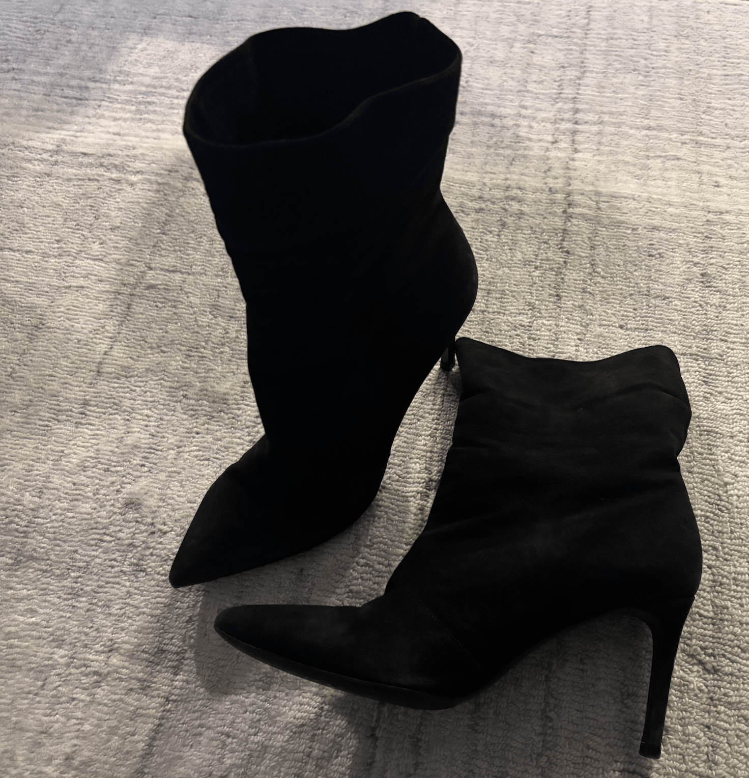 Saint Laurent Paris Saint Laurent Paris Suede Bootie Boots High-Heel Vintage Size US 7 / IT 37 - 4 Thumbnail