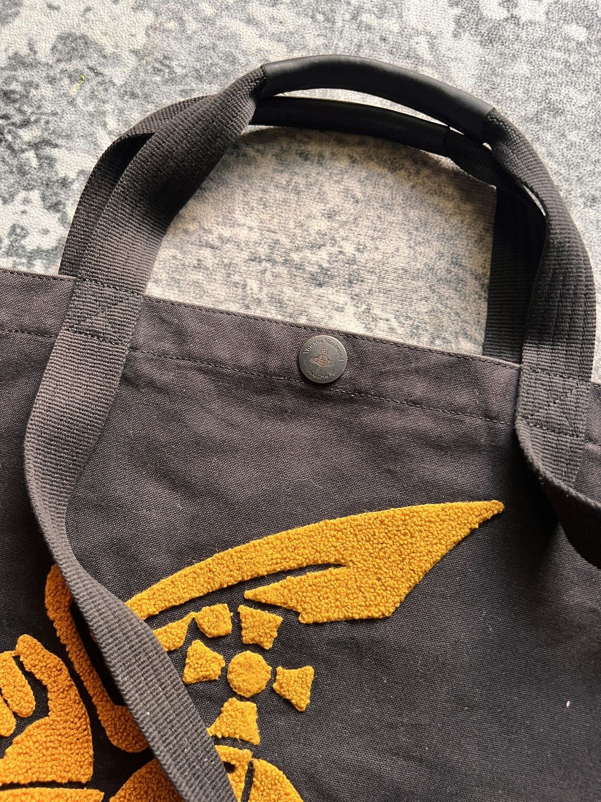 Vivienne Westwood Vivienne Westwood Anglomania Embroidery Logo Canvas Bag Size ONE SIZE - 3 Thumbnail
