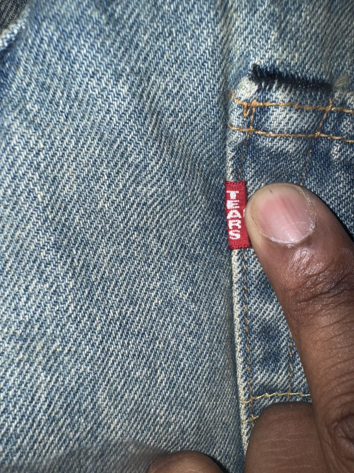 DENIM TEARS DENIM TEARS JEANS (Dirty Wash) size 34 Size US 34 / EU 50 - 8 Thumbnail
