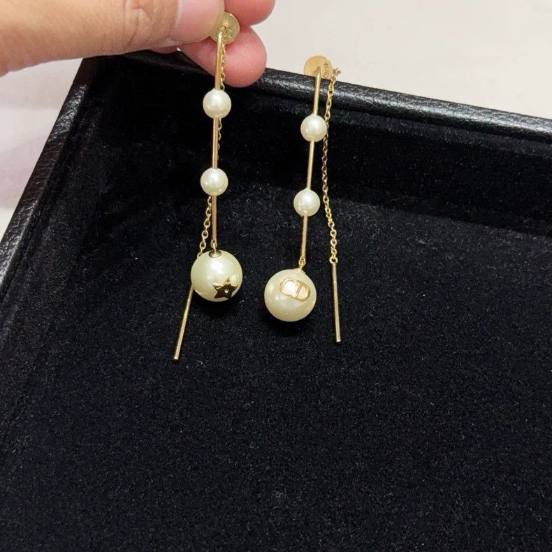 Dior dior pearl drop earrings Size ONE SIZE - 2 Thumbnail