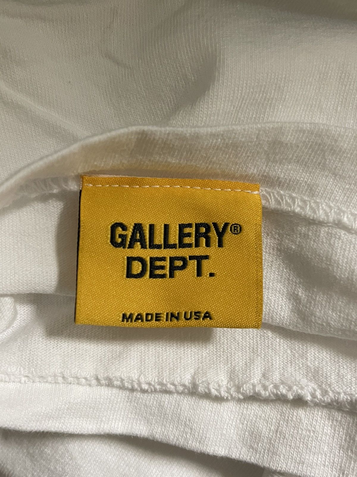 Gallery Dept. Gallery Dept. White Dept. De La Galerie T-shirt Size US M / EU 48-50 / 2 - 5 Thumbnail
