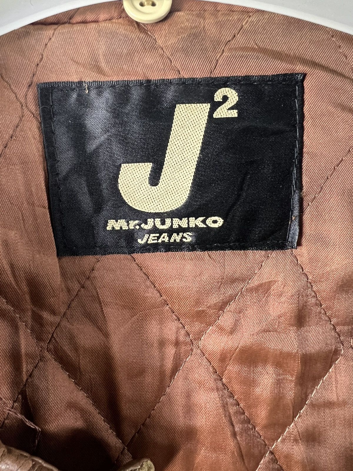 Mr. Junko 🔥Leather Varsity Jacket Mr Junko Jeans- L Size US L / EU 52-54 / 3 - 8 Thumbnail