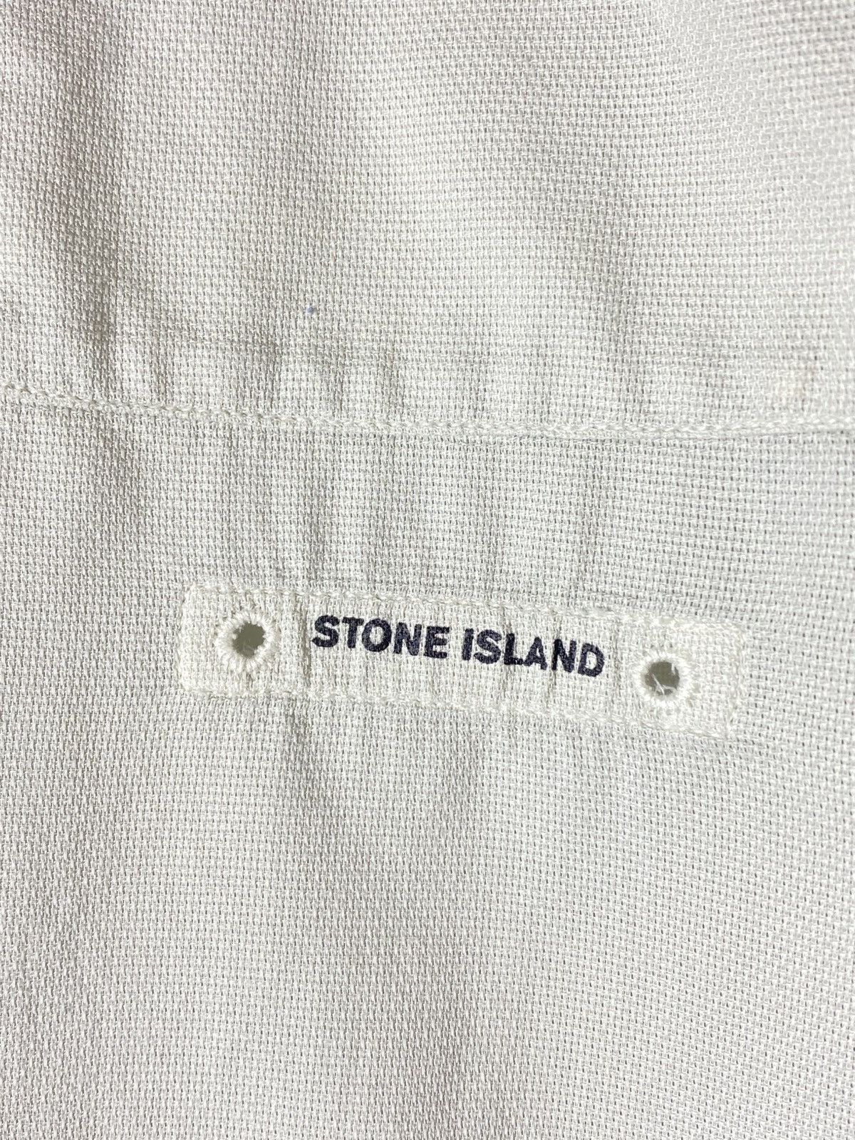 Stone Island Stone Island S/S 2000 Cotton Short Sleeve Shirt Size US L / EU 52-54 / 3 - 6 Thumbnail