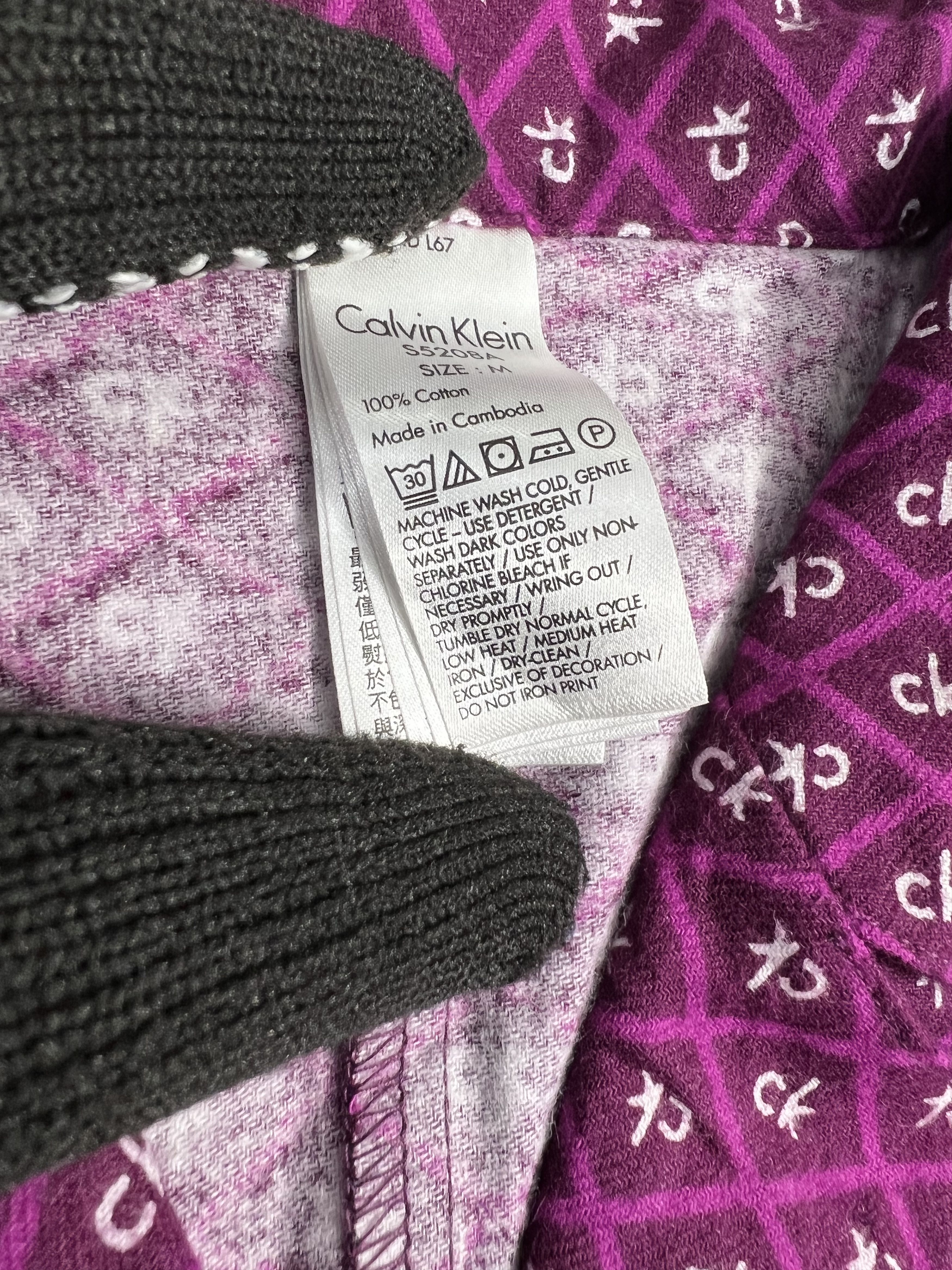 Calvin Klein Calvin Klein Monogram Pyjamas Set (M) GTMPT311 Size M / US 6-8 / IT 42-44 - 4 Thumbnail