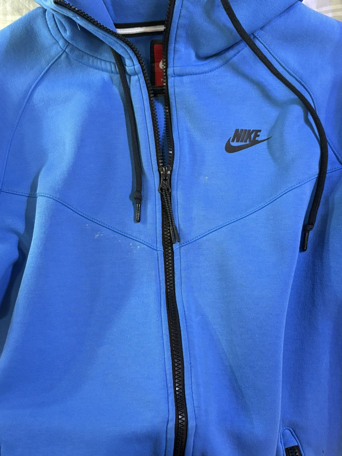 Nike Vintage Nike blue tech fleece jacket Size US M / EU 48-50 / 2 - 4 Thumbnail