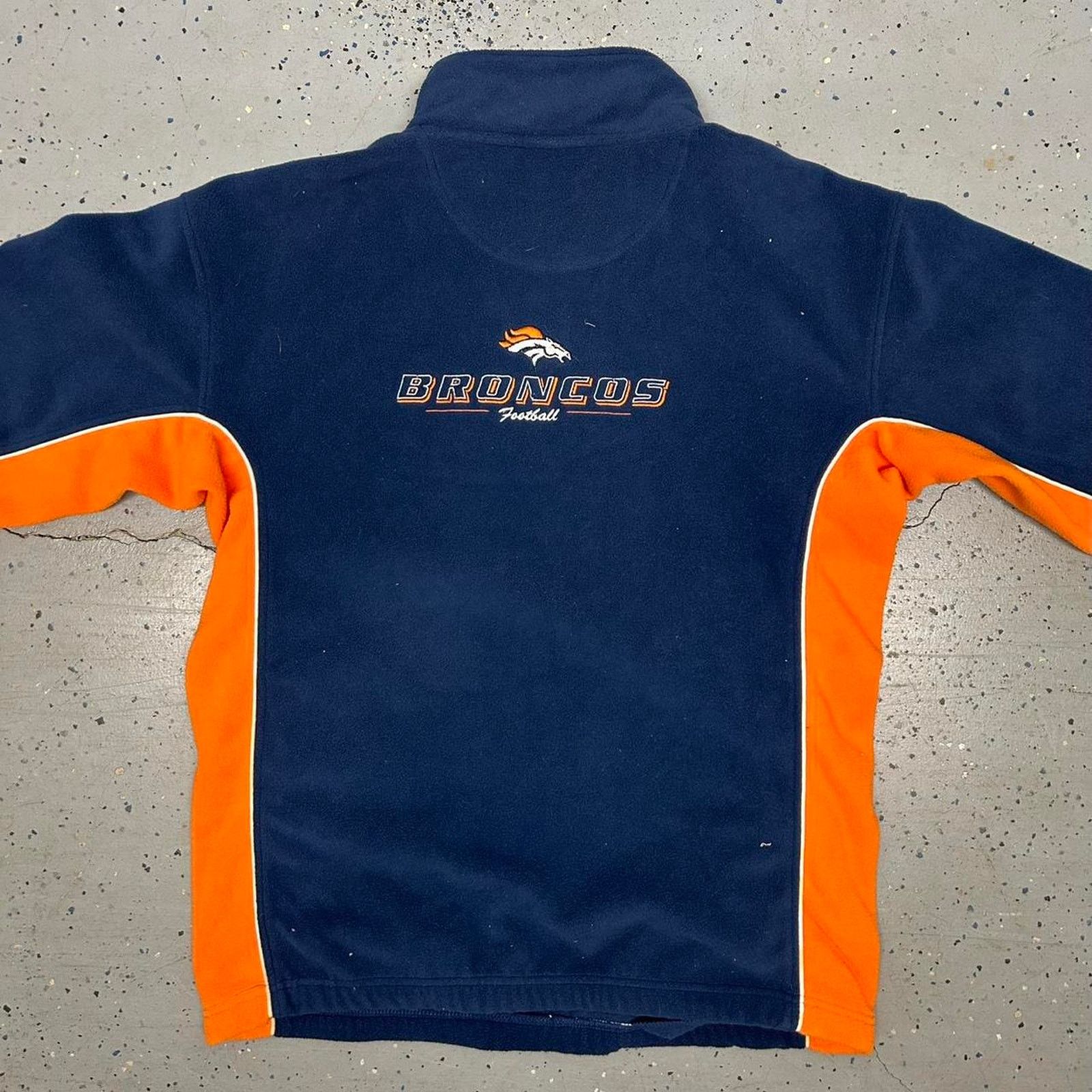 NFL Y2K Denver Broncos fleece jacket with embroidered logo Size US XL / EU 56 / 4 - 6 Thumbnail
