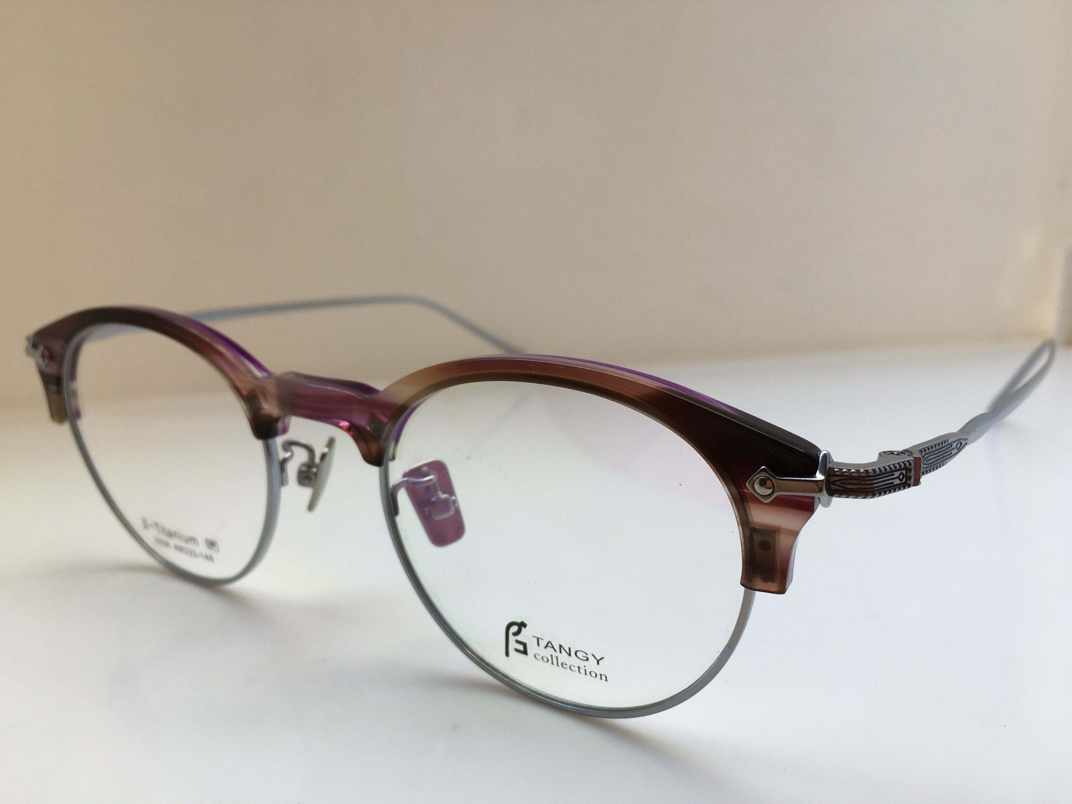 Other Tangy Malcolm Eyeglasses Frame Titanium Metal Size ONE SIZE - 3 Thumbnail