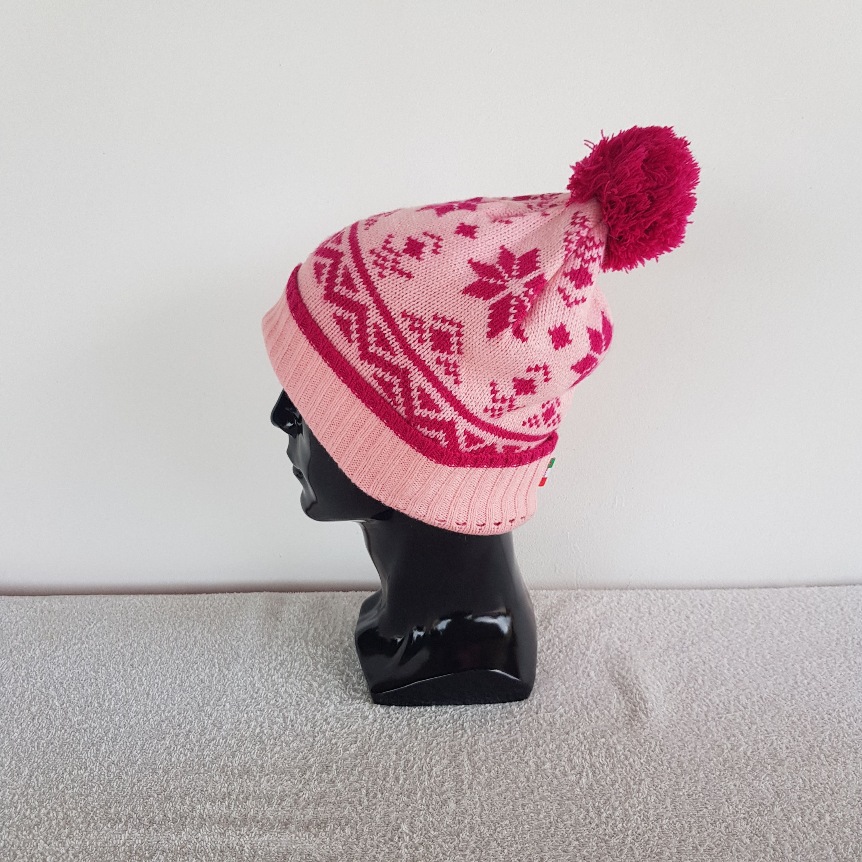 Japanese Brand Vintage Japanese Beanie Ribbed Knit Pom Pom Snow Caps Hats. Size ONE SIZE - 4 Thumbnail