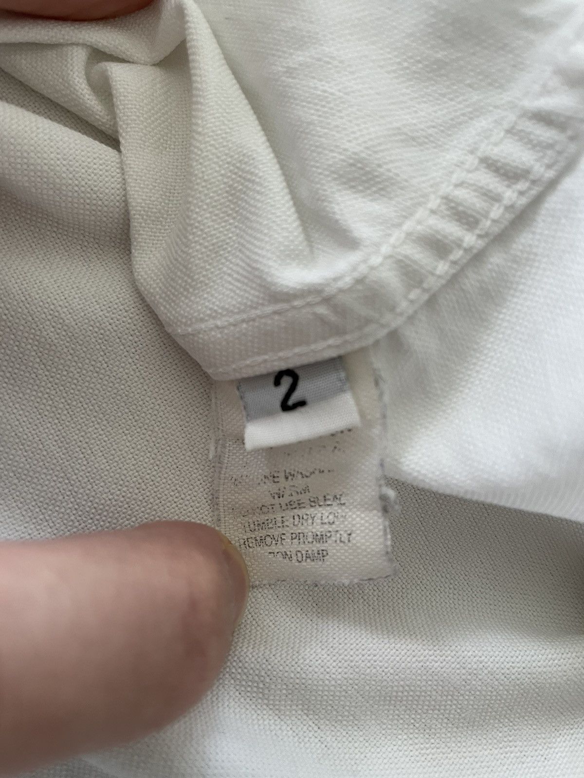 Thom Browne White Oxford Cloth shirt Size US M / EU 48-50 / 2 - 8 Thumbnail