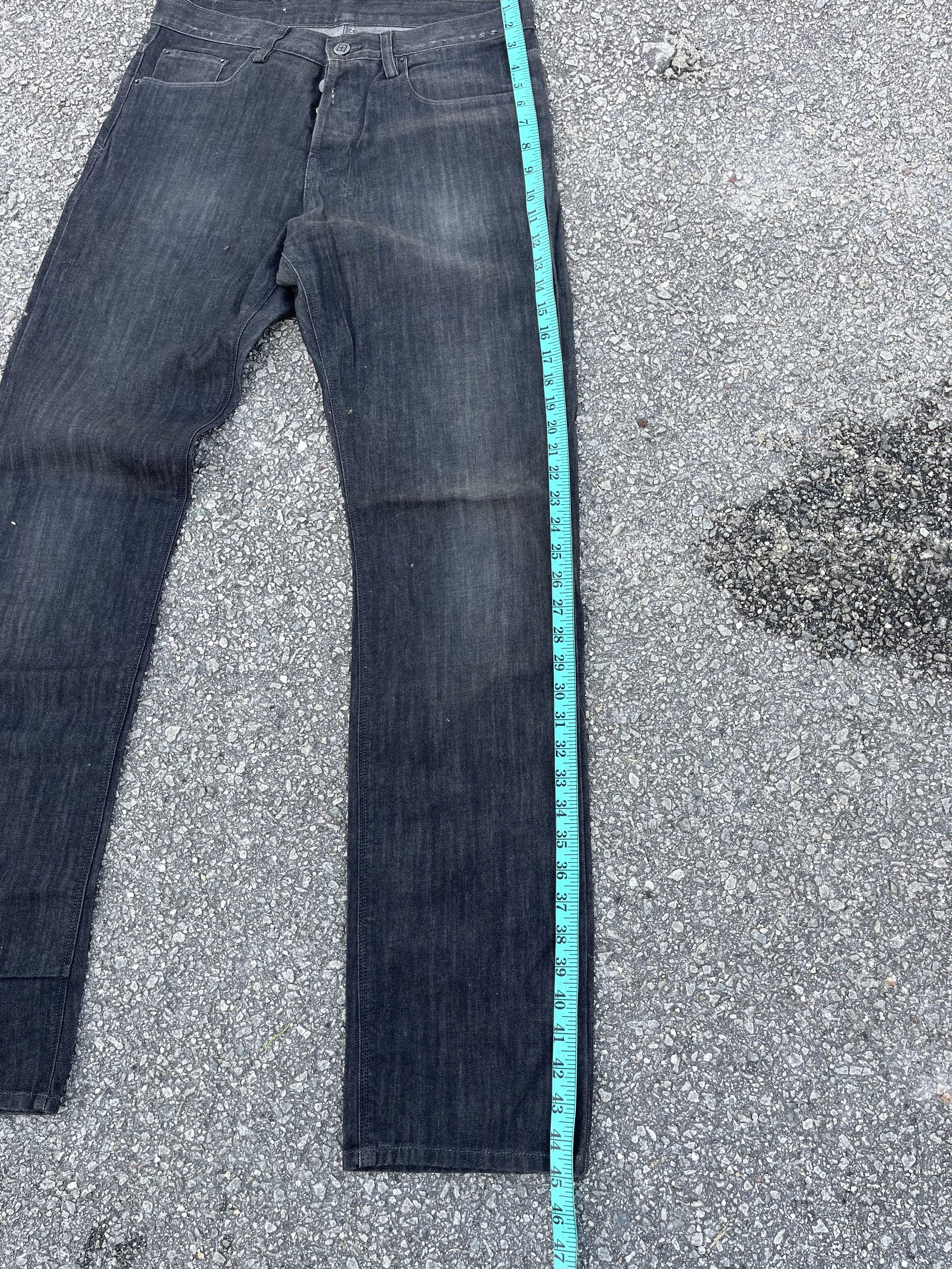 Ksubi Ksubi Dee Dee Pre Loved Black Denim Size US 33 - 10 Thumbnail