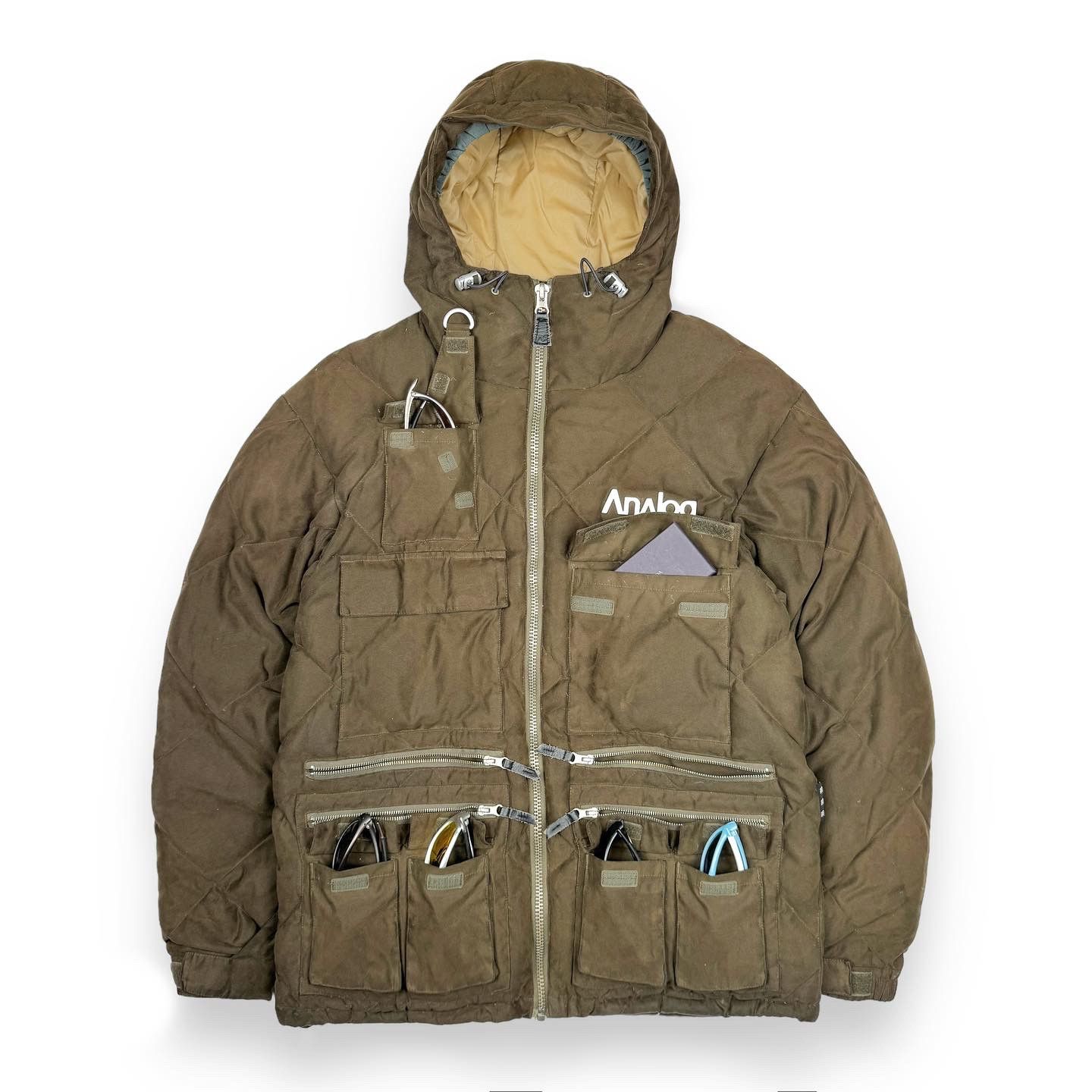 Analog × Burton 2000s Burton Analog Diamond-Stitch Puffer Jacket  