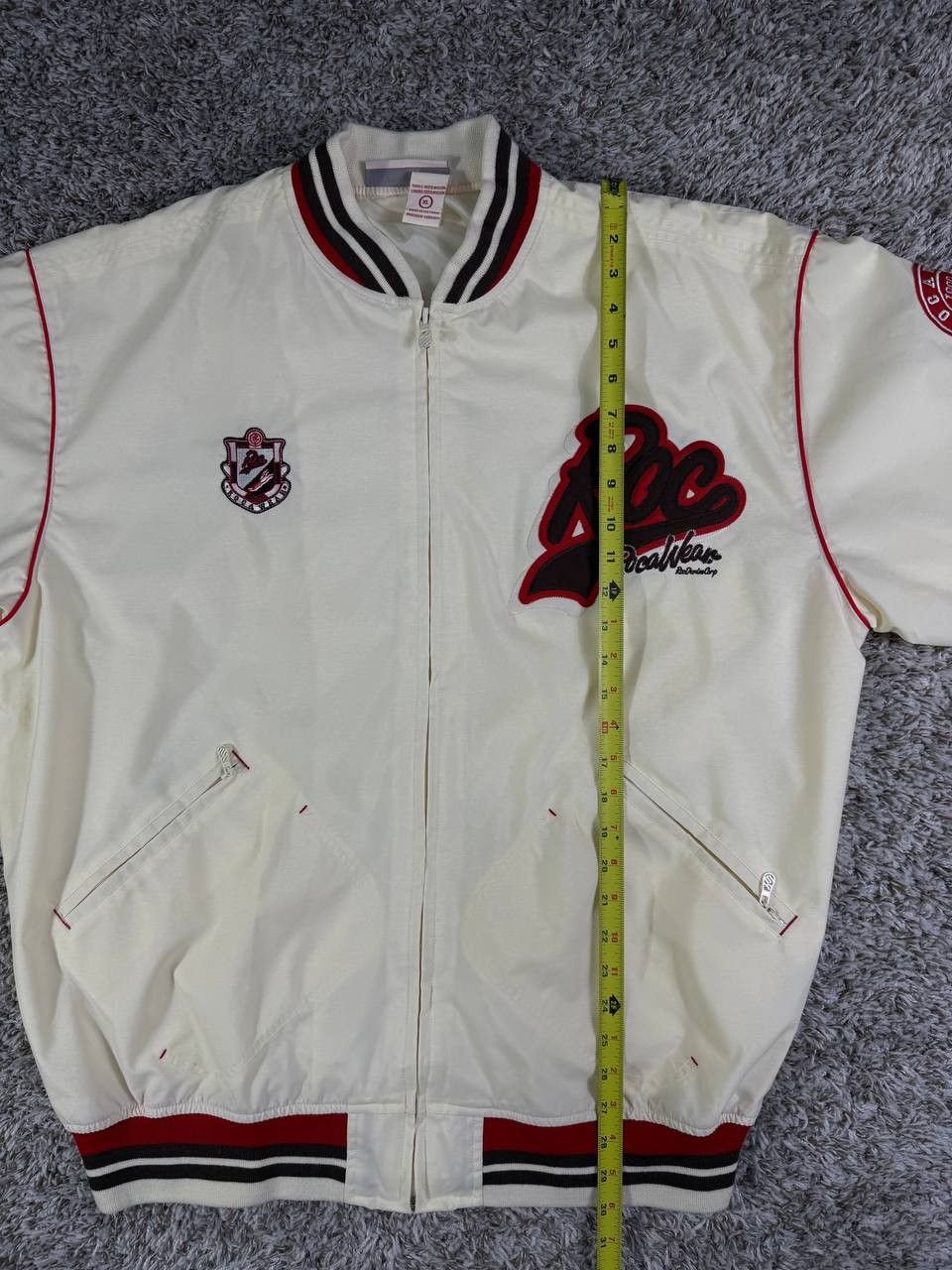 Rocawear Vintage Rocawear Varsity Bomber Jacket Y2K Hip Hop Big Patch Size US XL / EU 56 / 4 - 6 Thumbnail