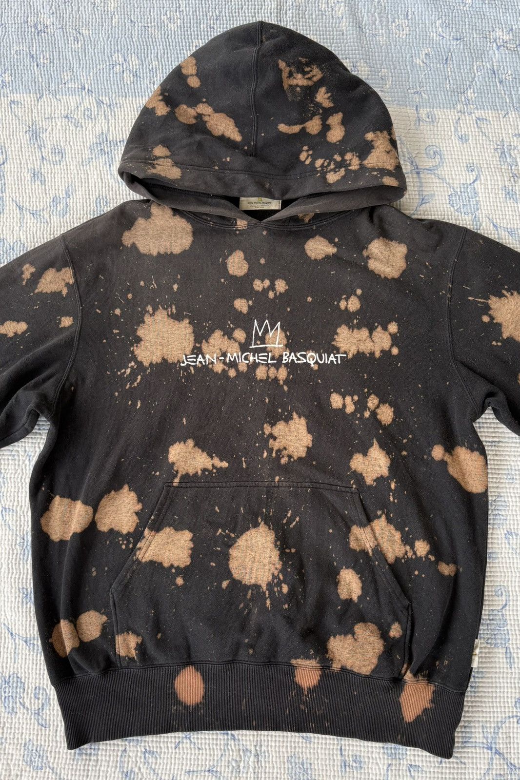 Jean-Michel Basquiat Jean Michel Basquiat Acid Wash Hoodies Size US L / EU 52-54 / 3 - 4 Thumbnail