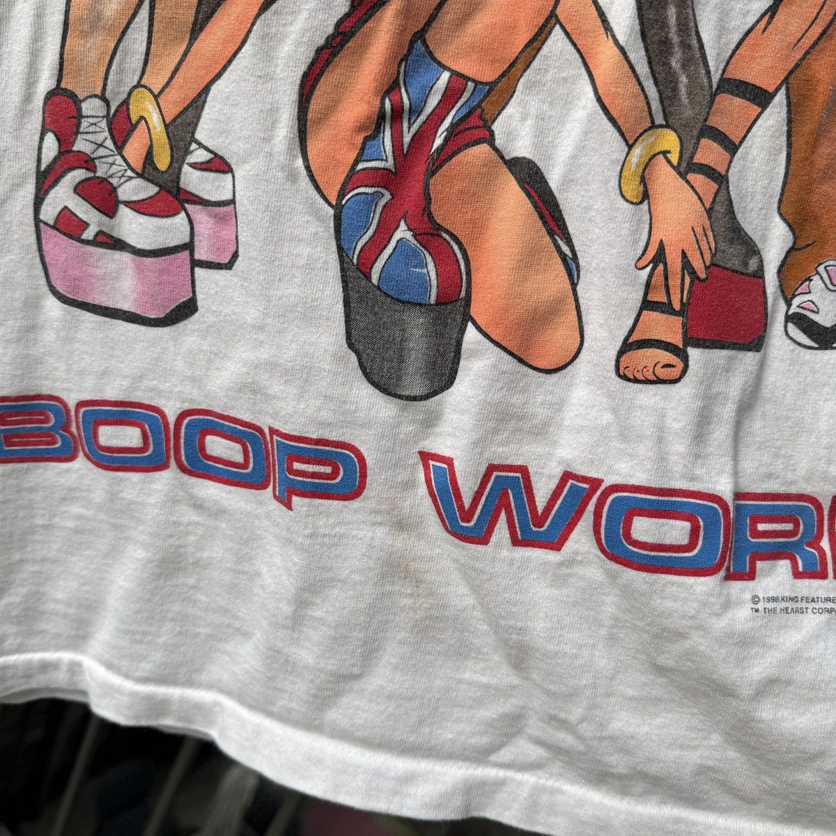 Vintage 90s Faded Betty Boop Spice Girls Tee ERD Grunge Chrome Size US M / EU 48-50 / 2 - 6 Thumbnail