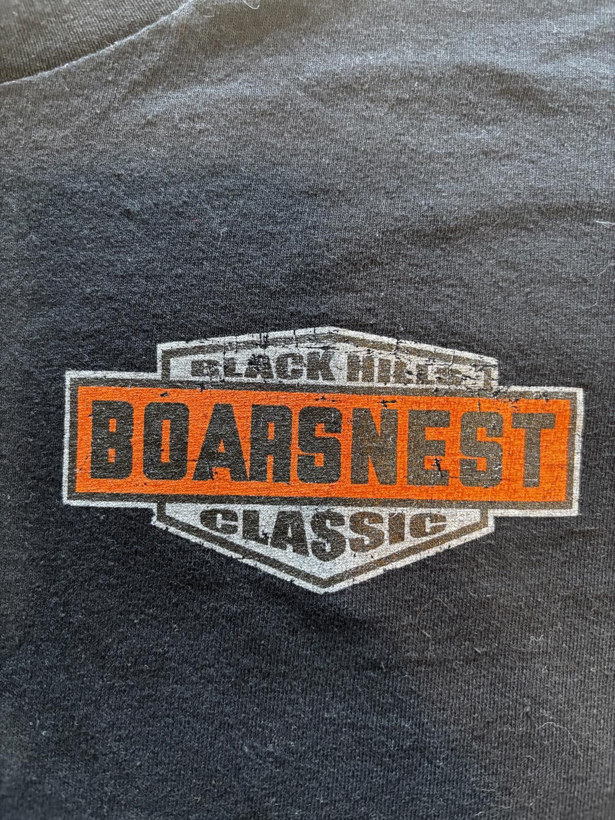 Unknown London Black Boarsnest Vintage Graphic Tee - Classic Size US L / EU 52-54 / 3 - 2 Thumbnail